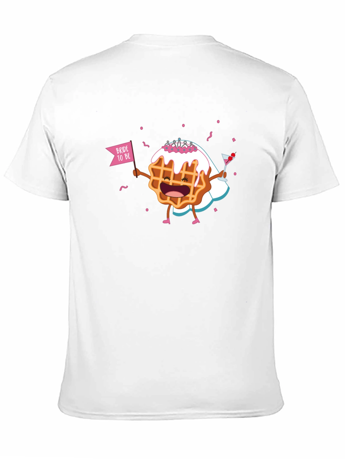 Bride-to-Be Waffle Graphic T-Shirt