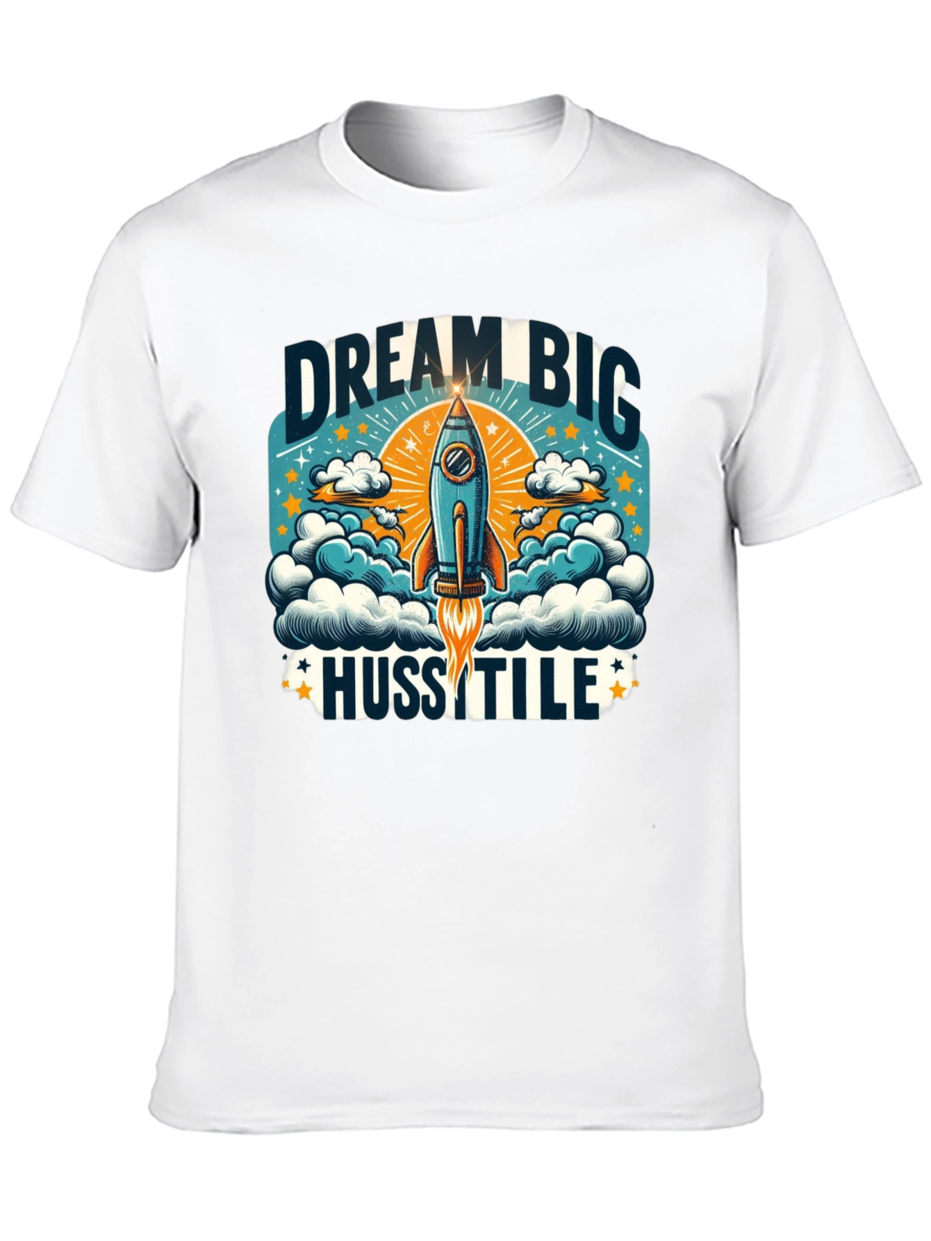 Dream Big Hustle Graphic T-Shirt