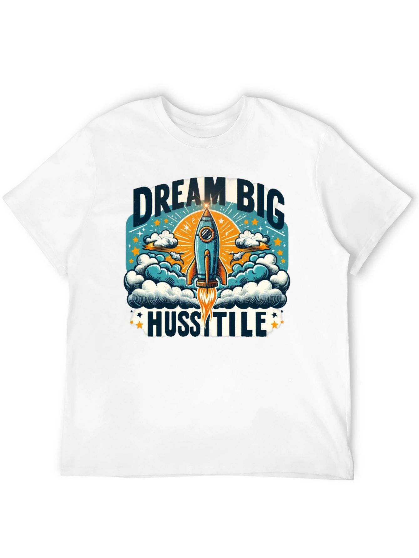 Dream Big Hustle Graphic T-Shirt