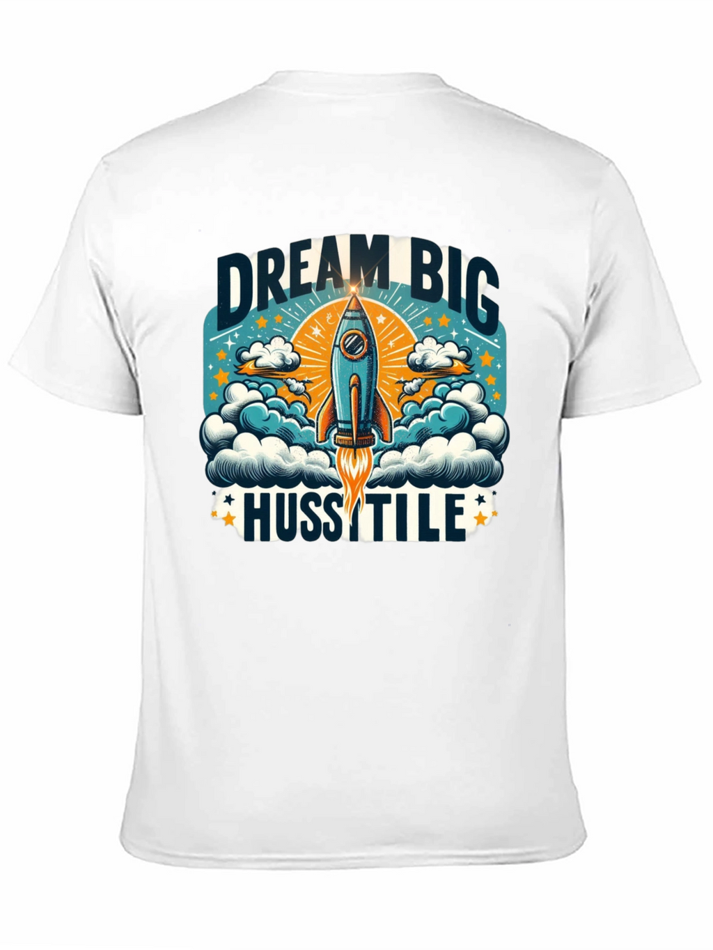 Dream Big Hustle Graphic T-Shirt