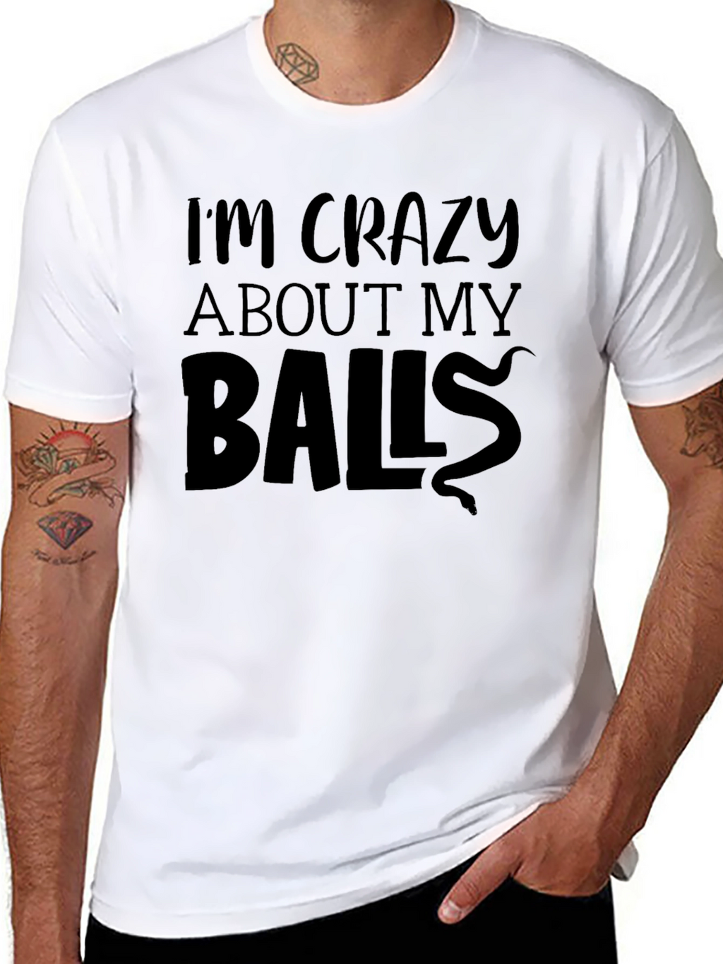 Crazy About My Balls T-Shirt