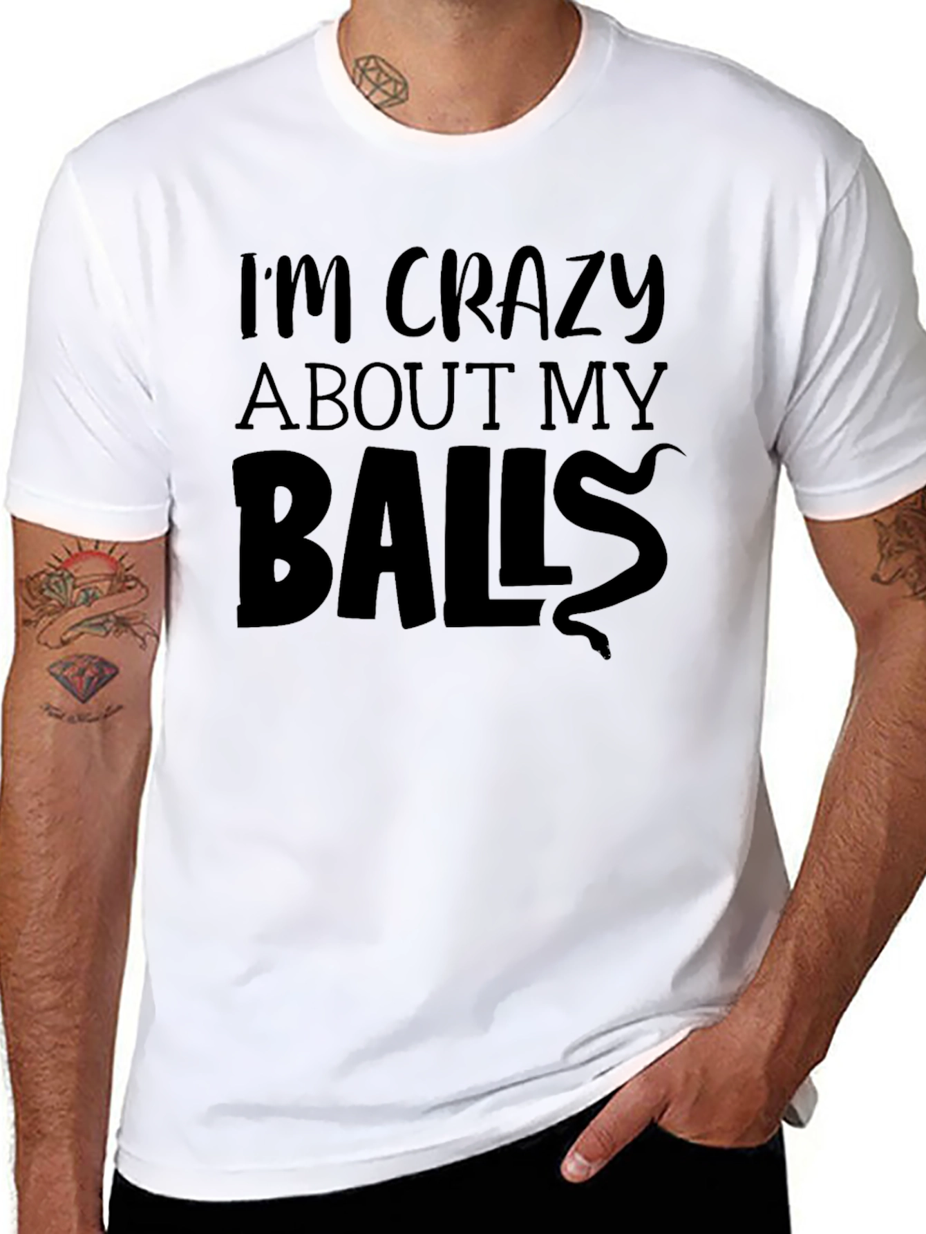 Crazy About My Balls T-Shirt