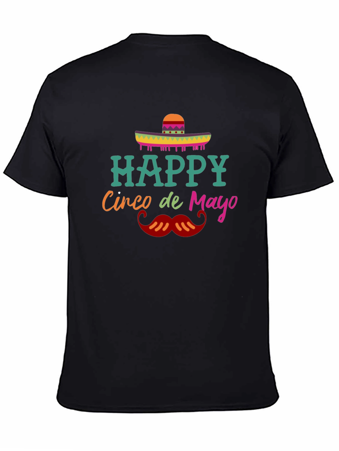 Cinco de Mayo T-Shirt - Mens Black Tee