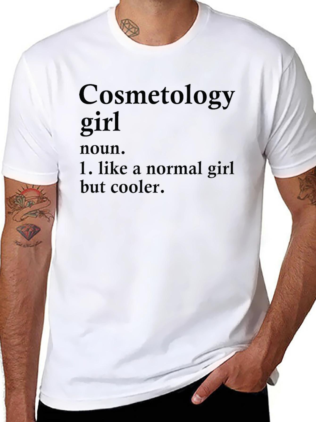 Cosmetology Girl Tee - Cool & Stylish