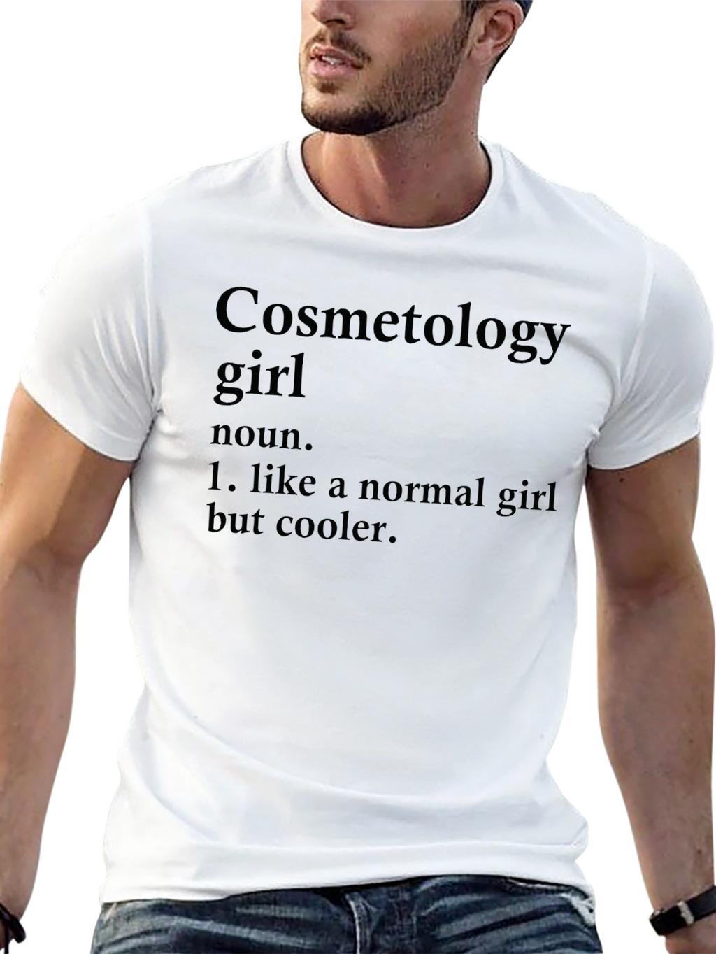Cosmetology Girl Tee - Cool & Stylish
