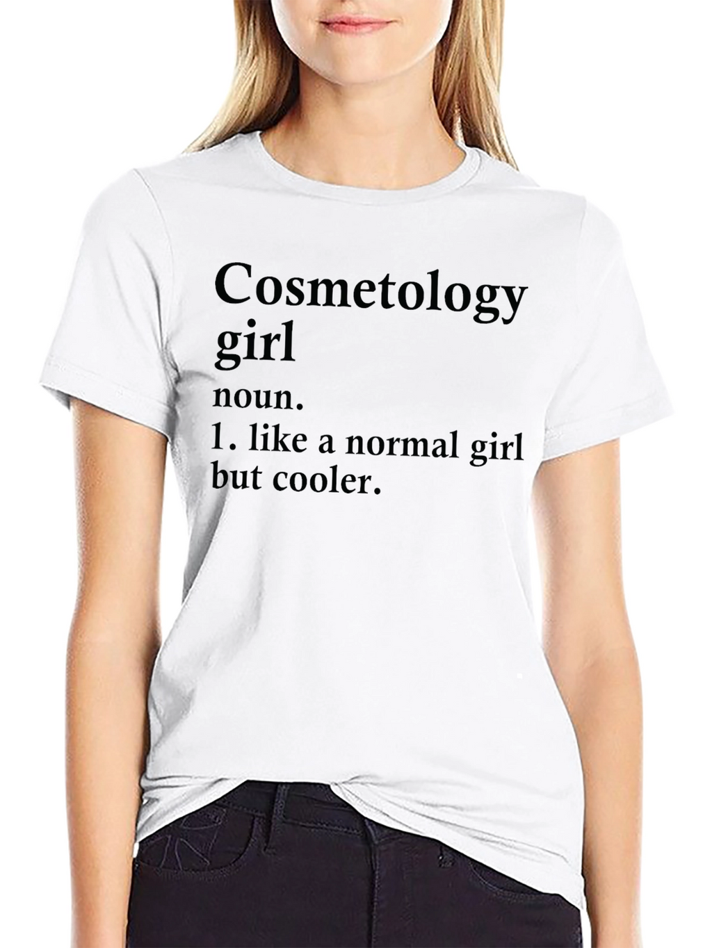 Cosmetology Girl Tee - Cool & Stylish
