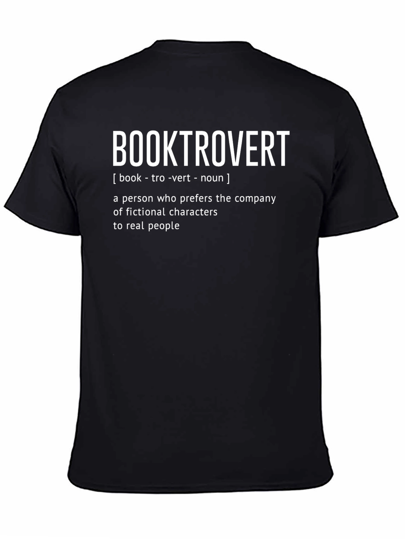 Booktrovert Definition Graphic T-Shirt
