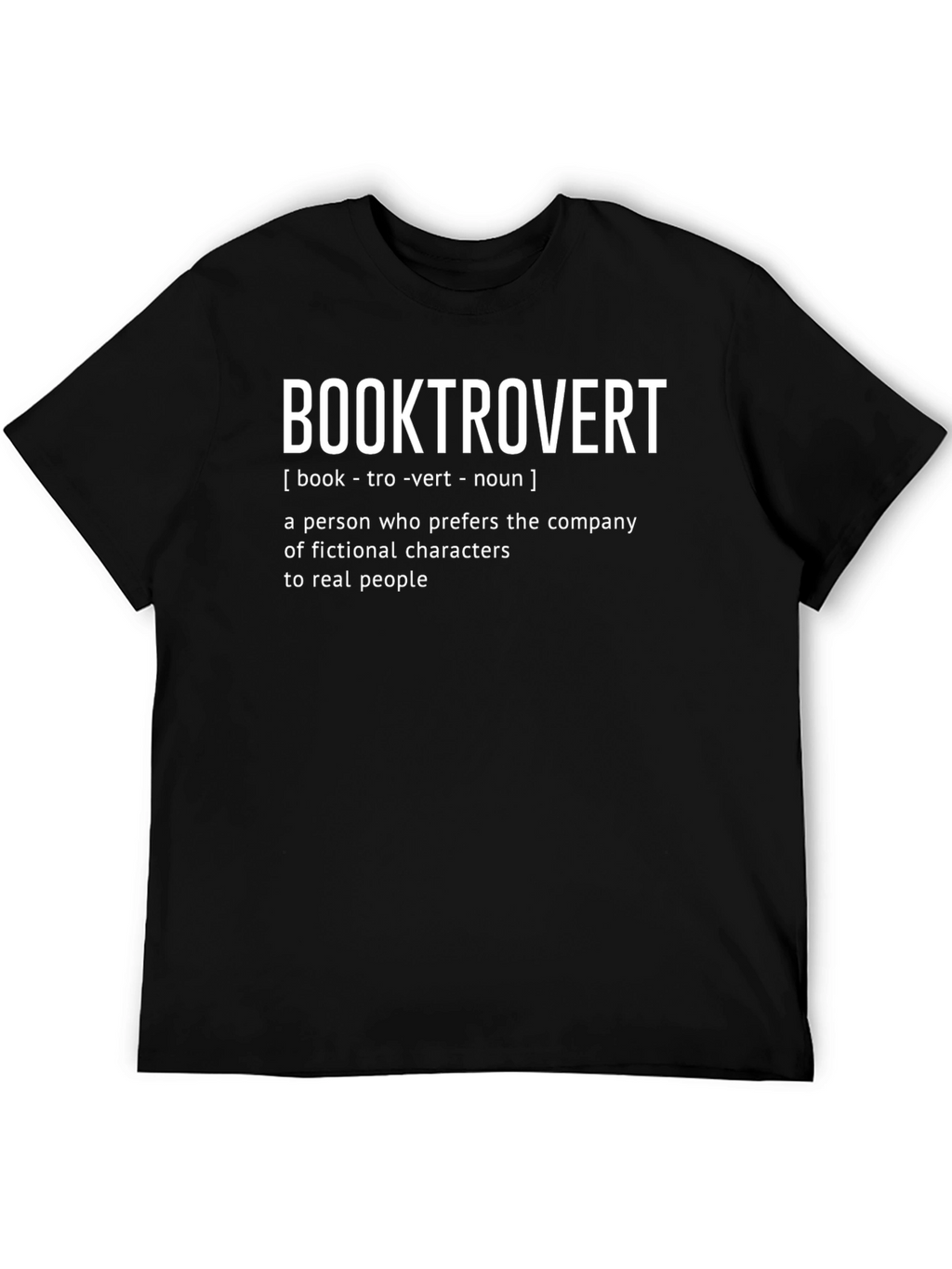 Booktrovert Definition Graphic T-Shirt