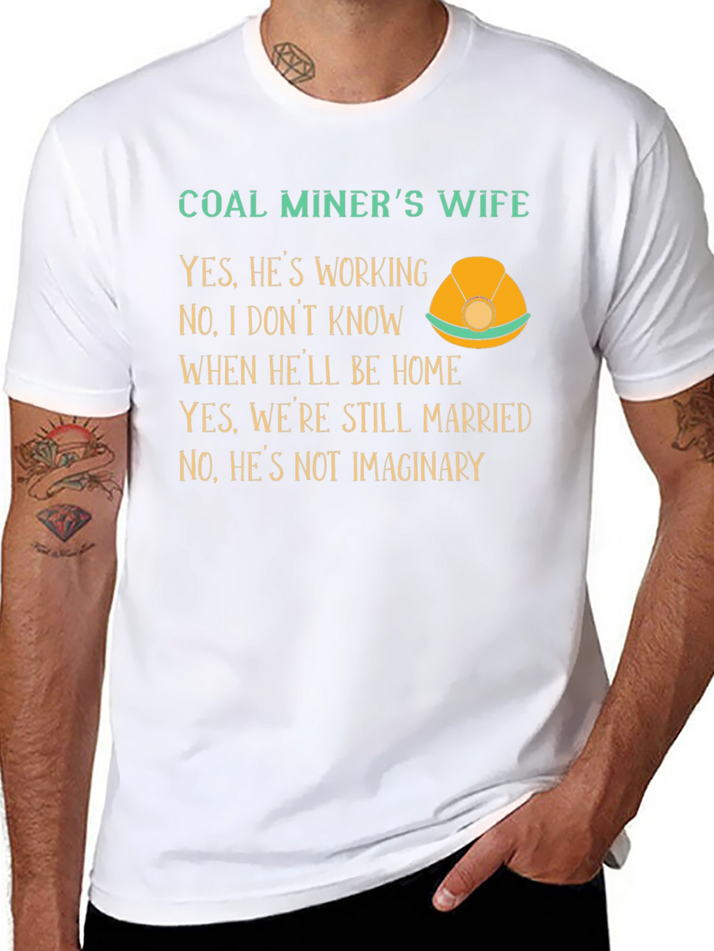 Coal Miners Wife Graphic T-Shirt