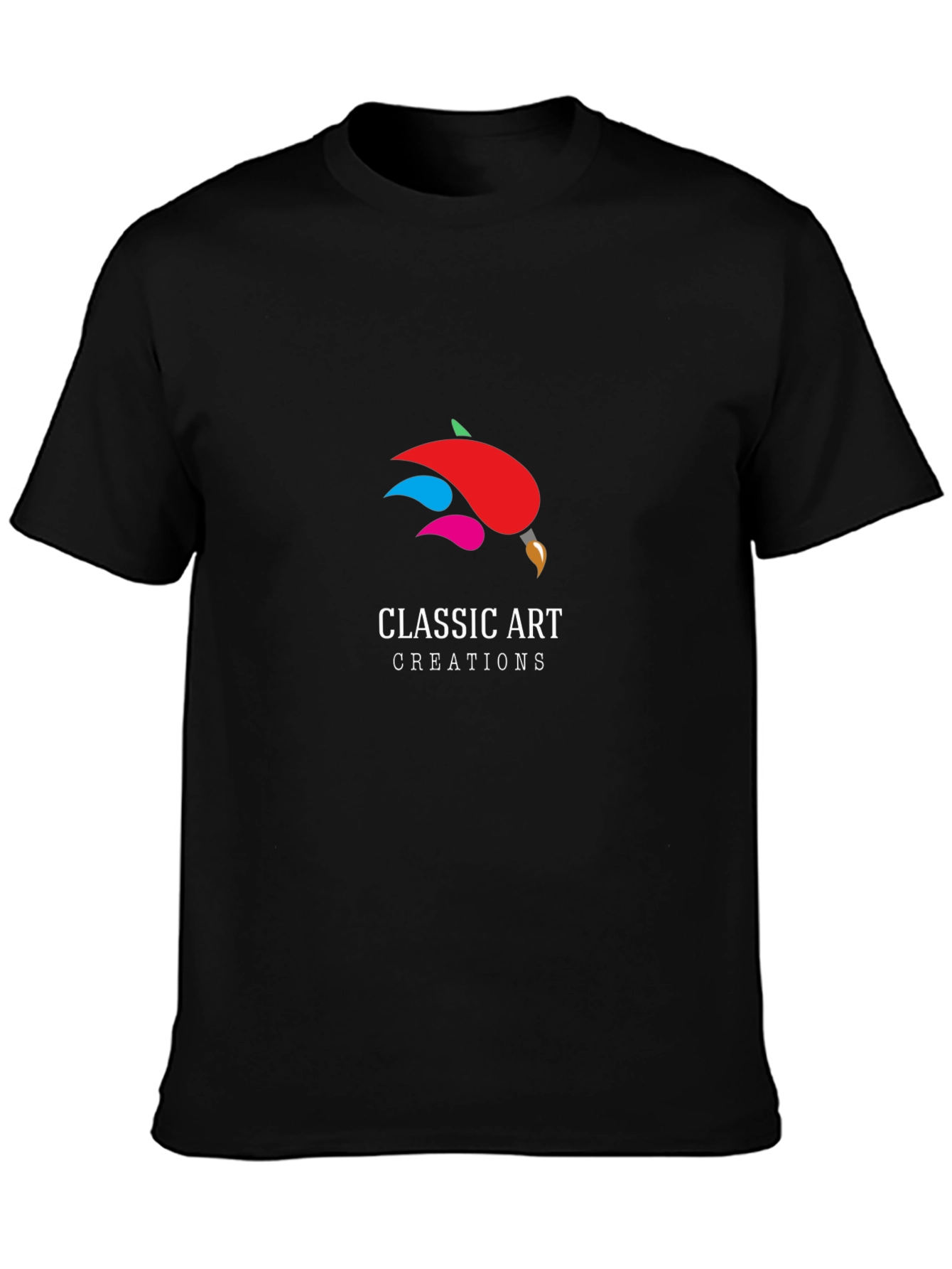 Classic Art Creations Black T-Shirt