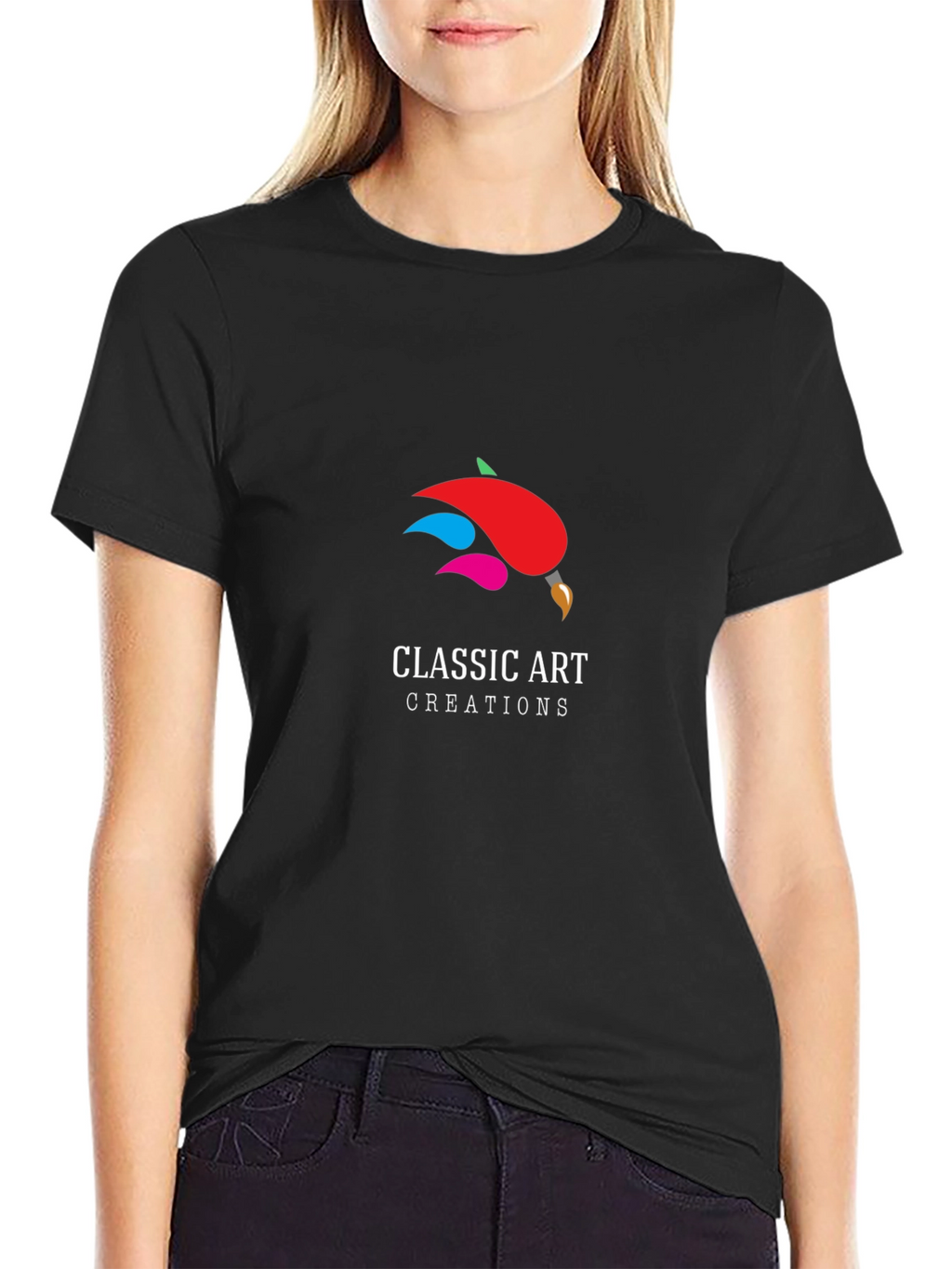 Classic Art Creations Black T-Shirt