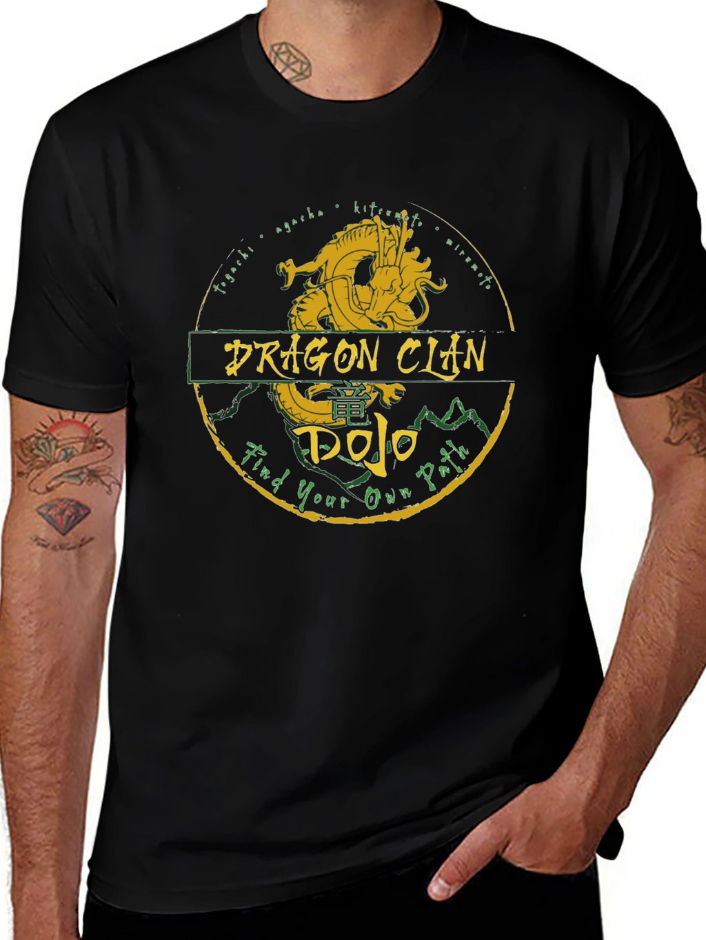 Dragon Clan Dojo Black T-Shirt