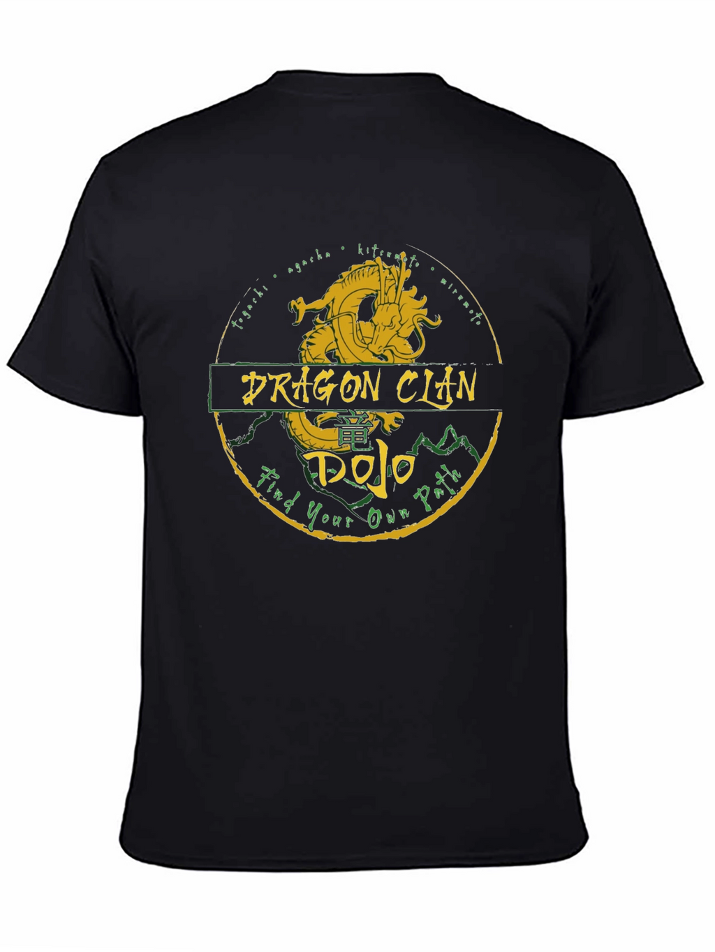 Dragon Clan Dojo Black T-Shirt