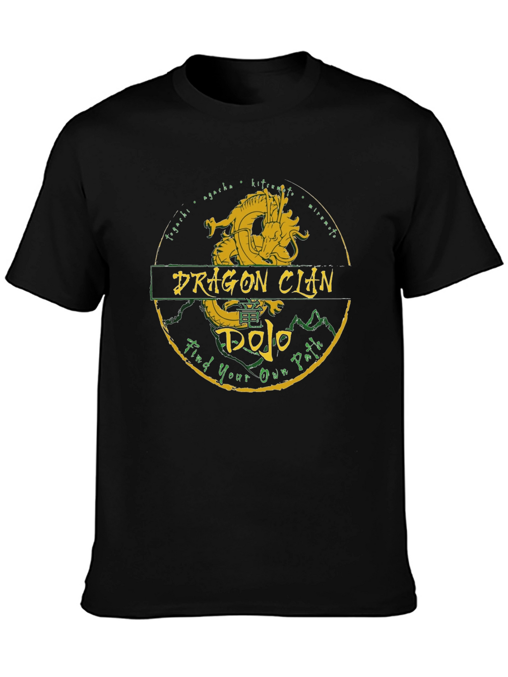 Dragon Clan Dojo Black T-Shirt