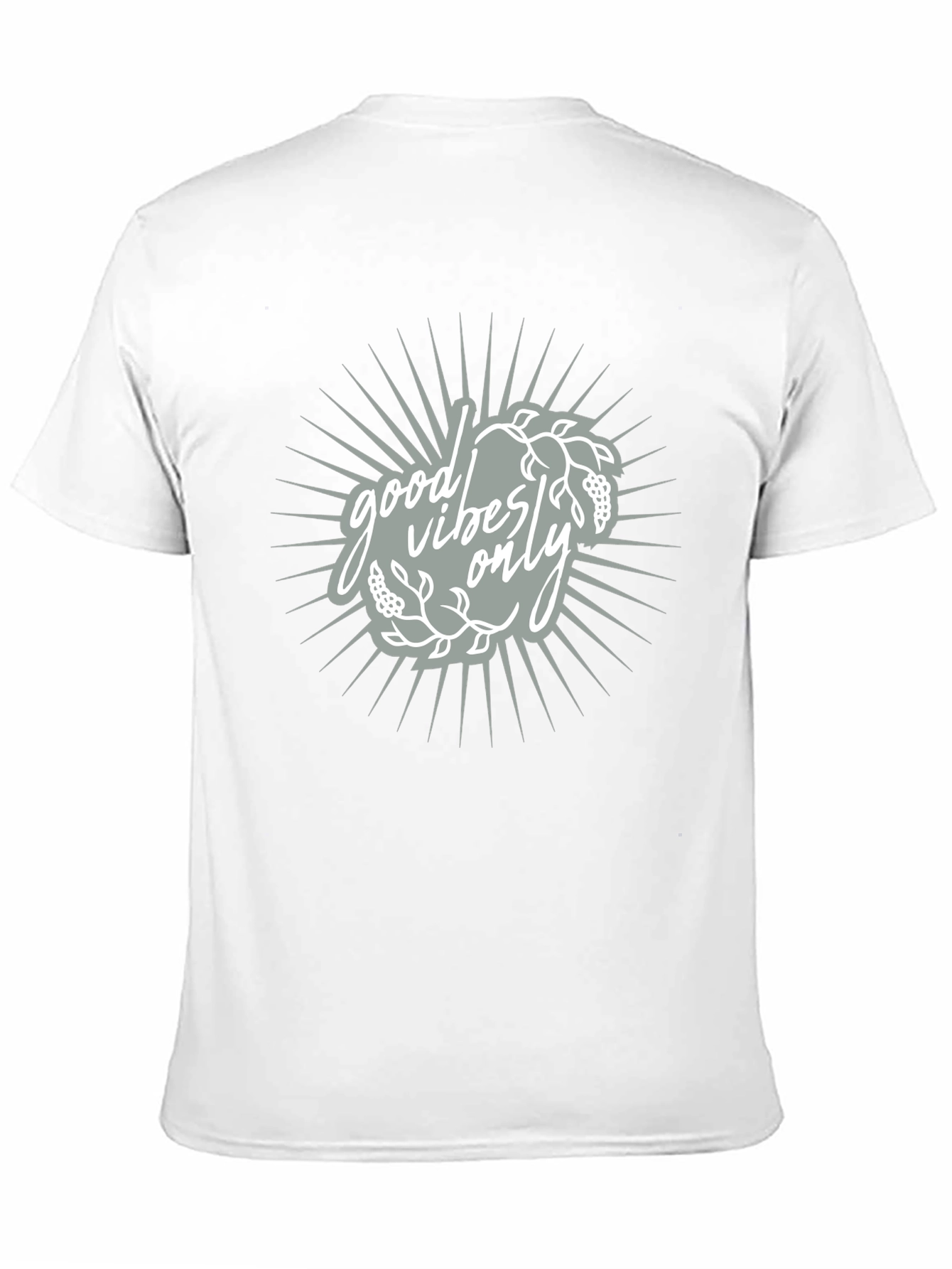 Good Vibes Only Black Graphic Tee