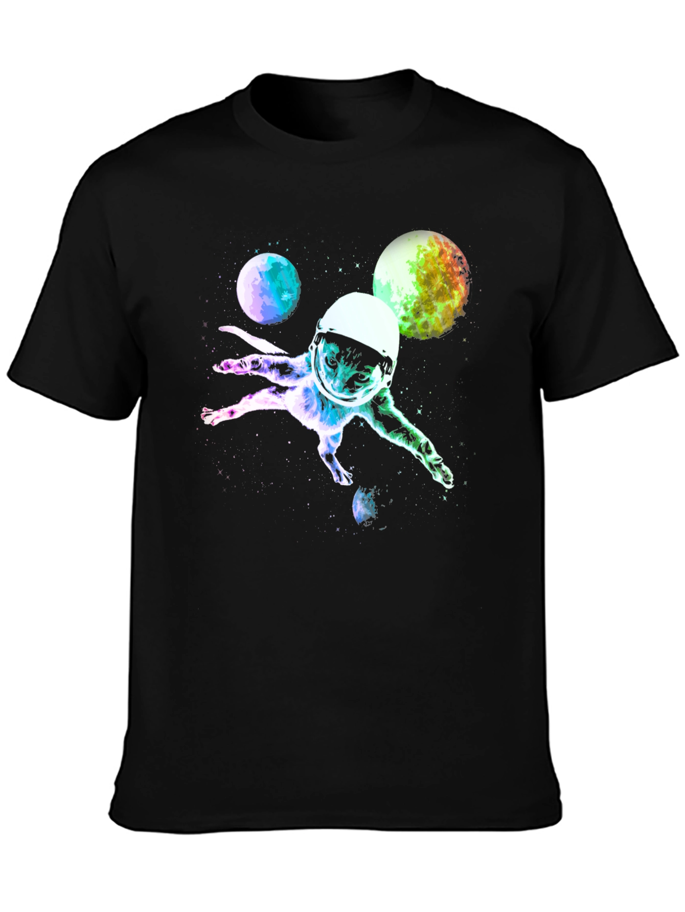 Astronaut Cat T-Shirt - Space Kitten Design