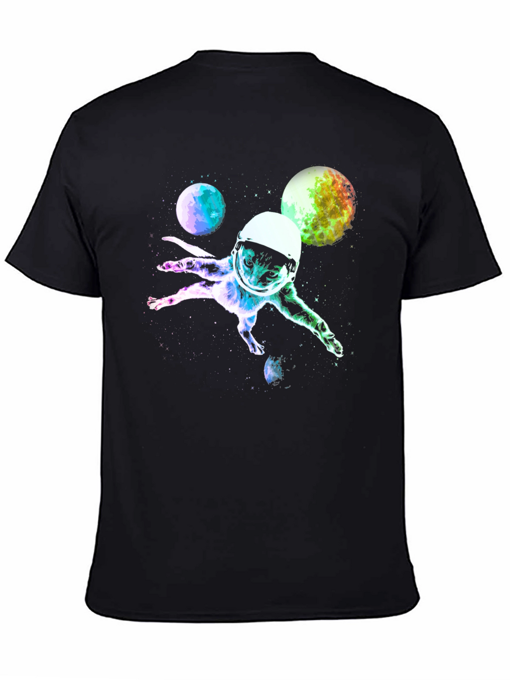 Astronaut Cat T-Shirt - Space Kitten Design
