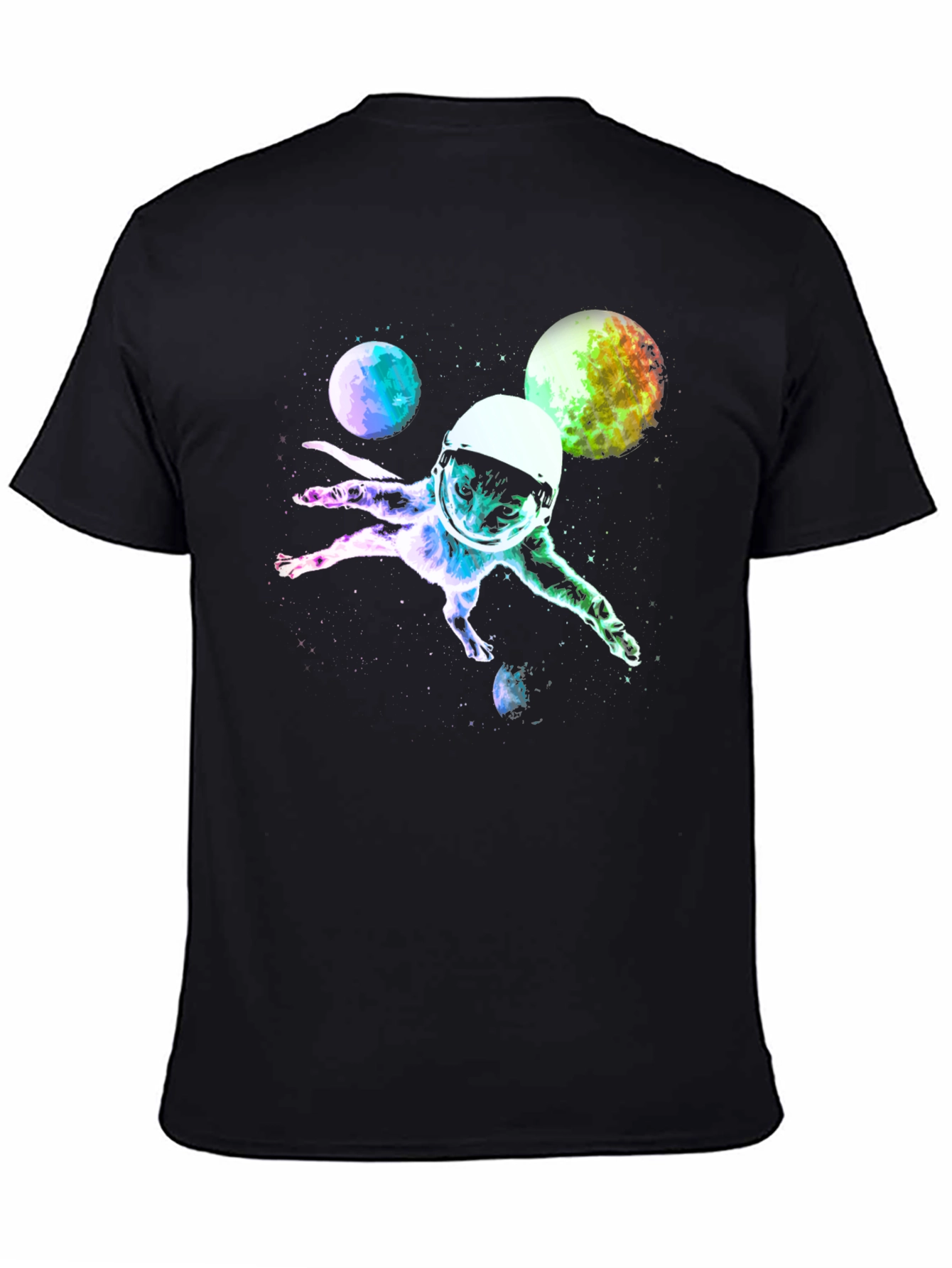 Astronaut Cat T-Shirt - Space Kitten Design