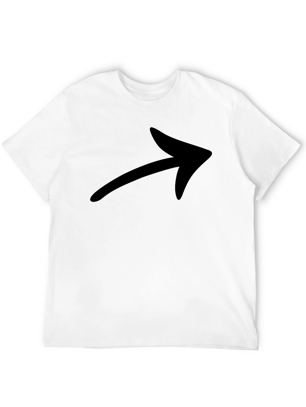 Arrow Graphic Tee - Simple Style