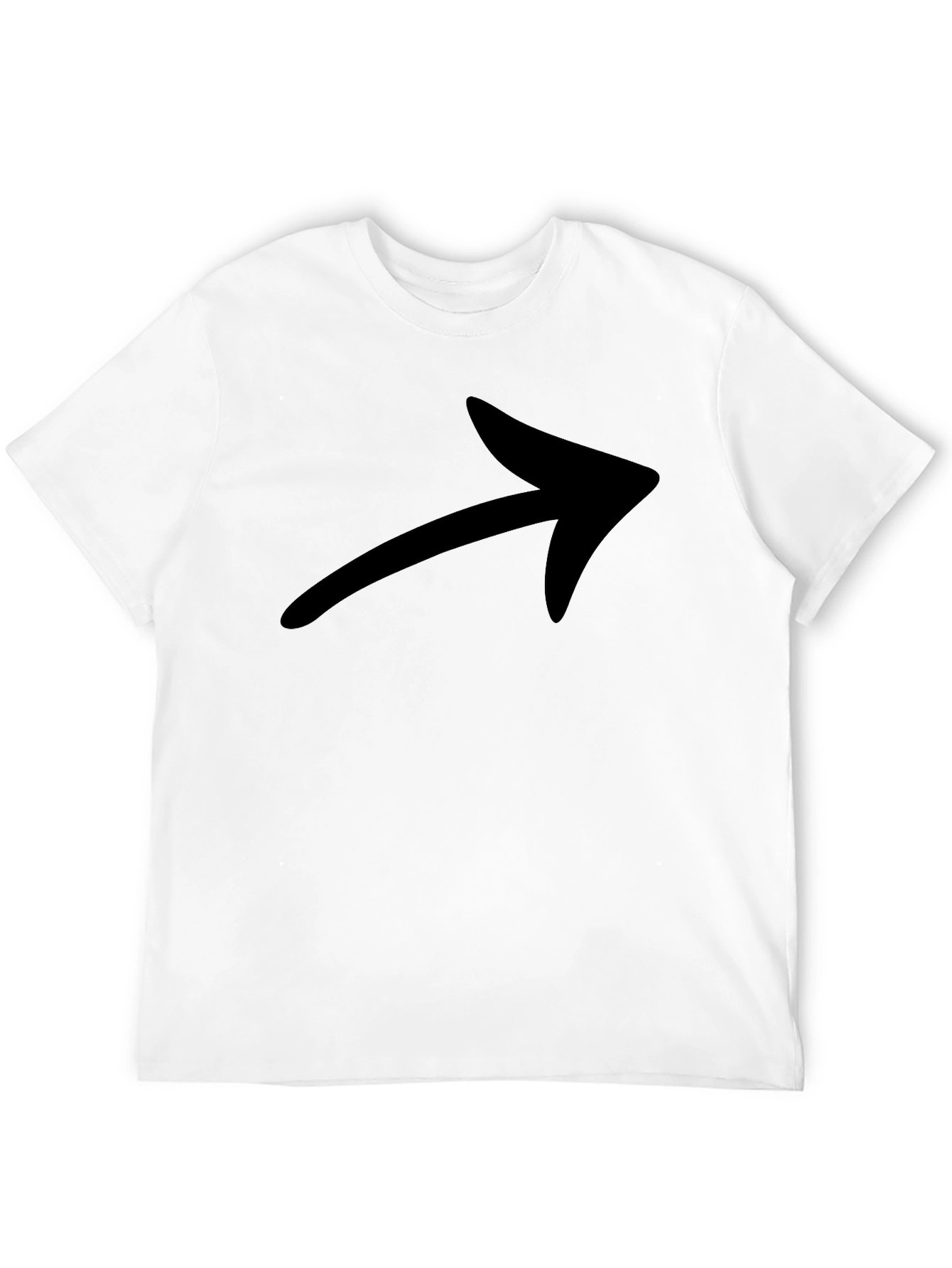 Arrow Graphic Tee - Simple Style