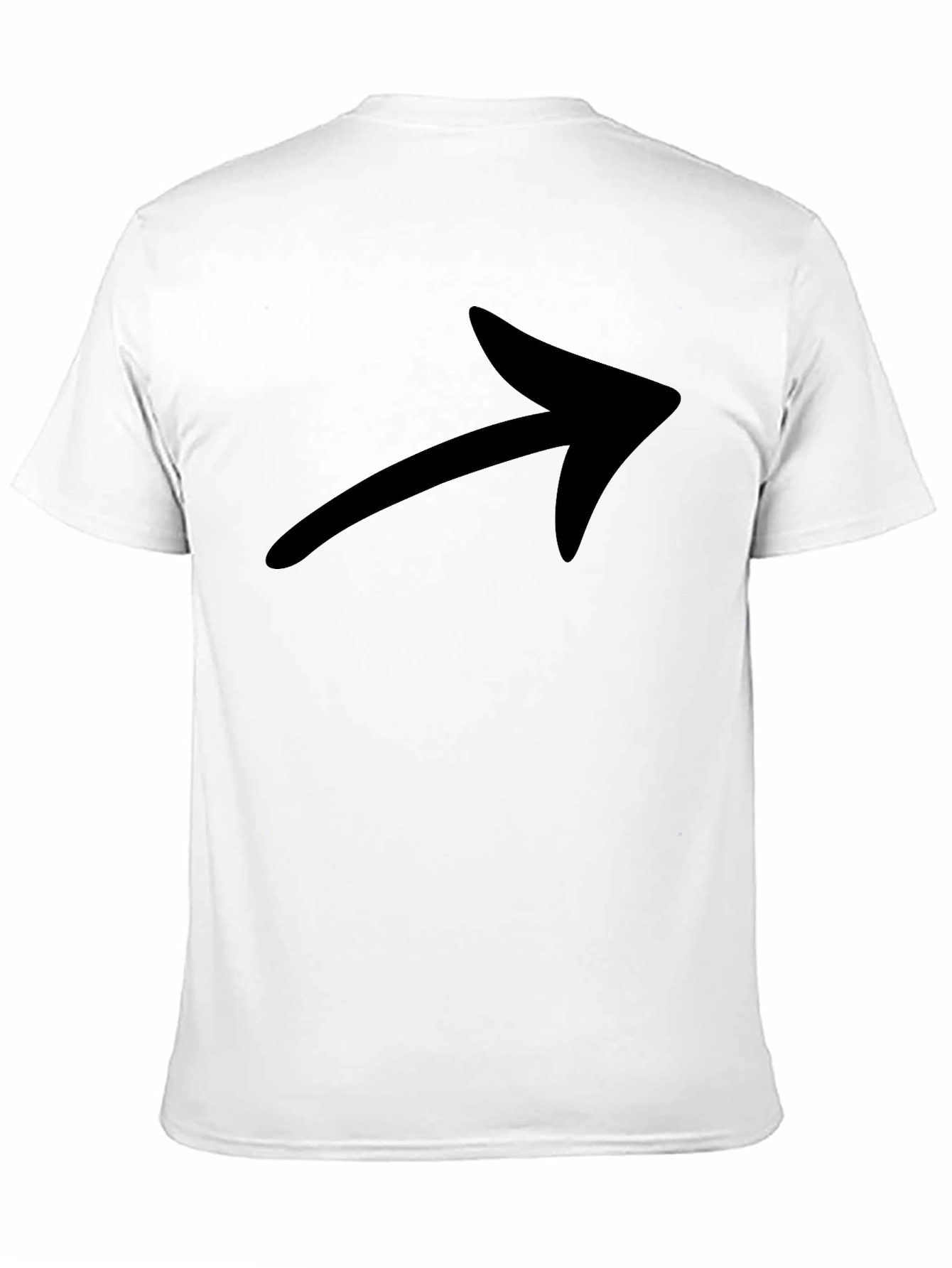 Arrow Graphic Tee - Simple Style