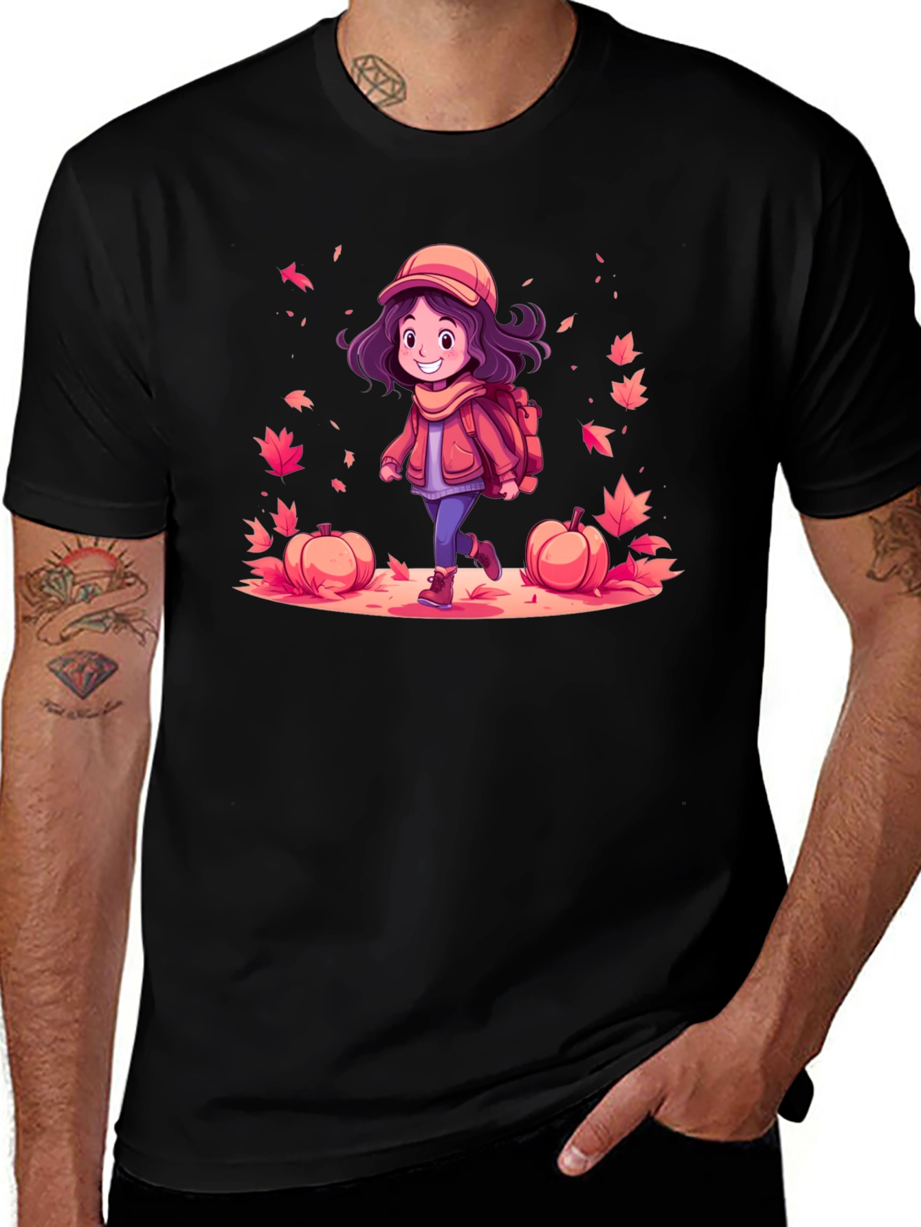 Autumn Girl Graphic Tee