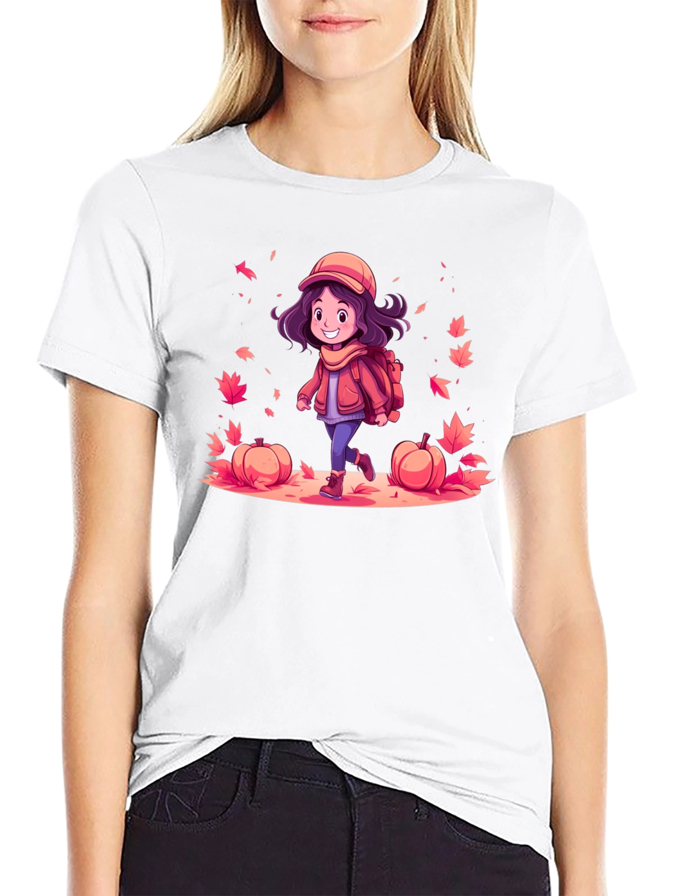 Autumn Girl Graphic Tee