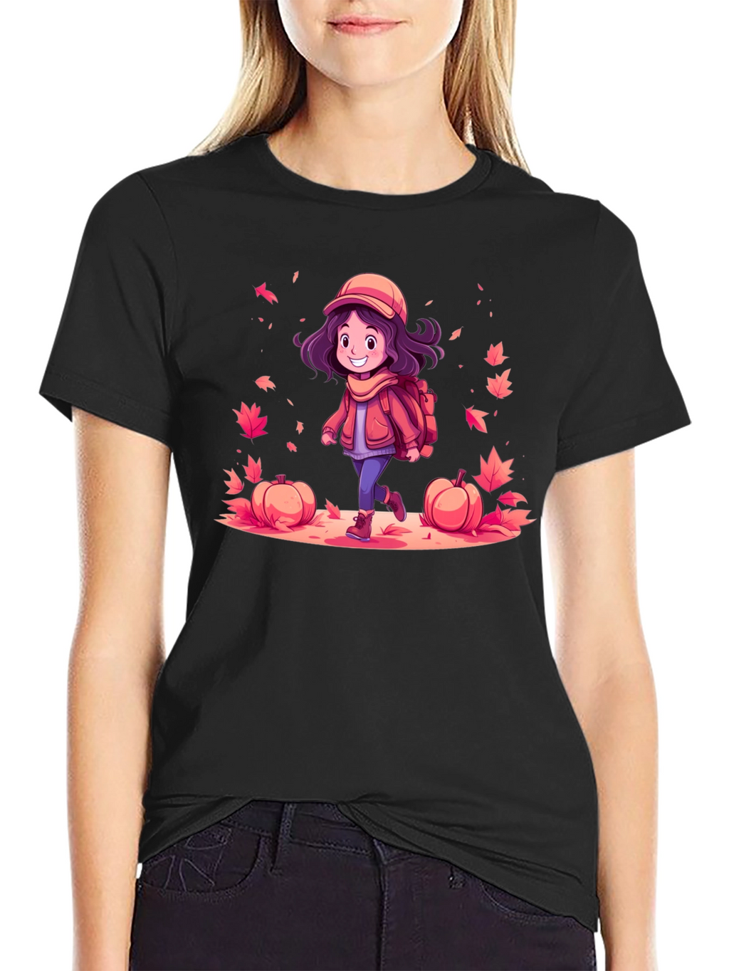 Autumn Girl Graphic Tee
