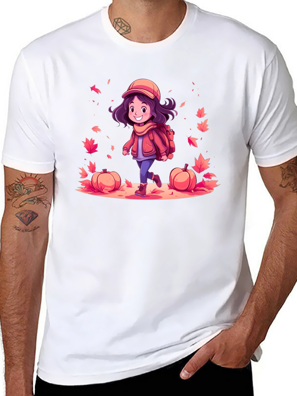 Autumn Girl Graphic Tee