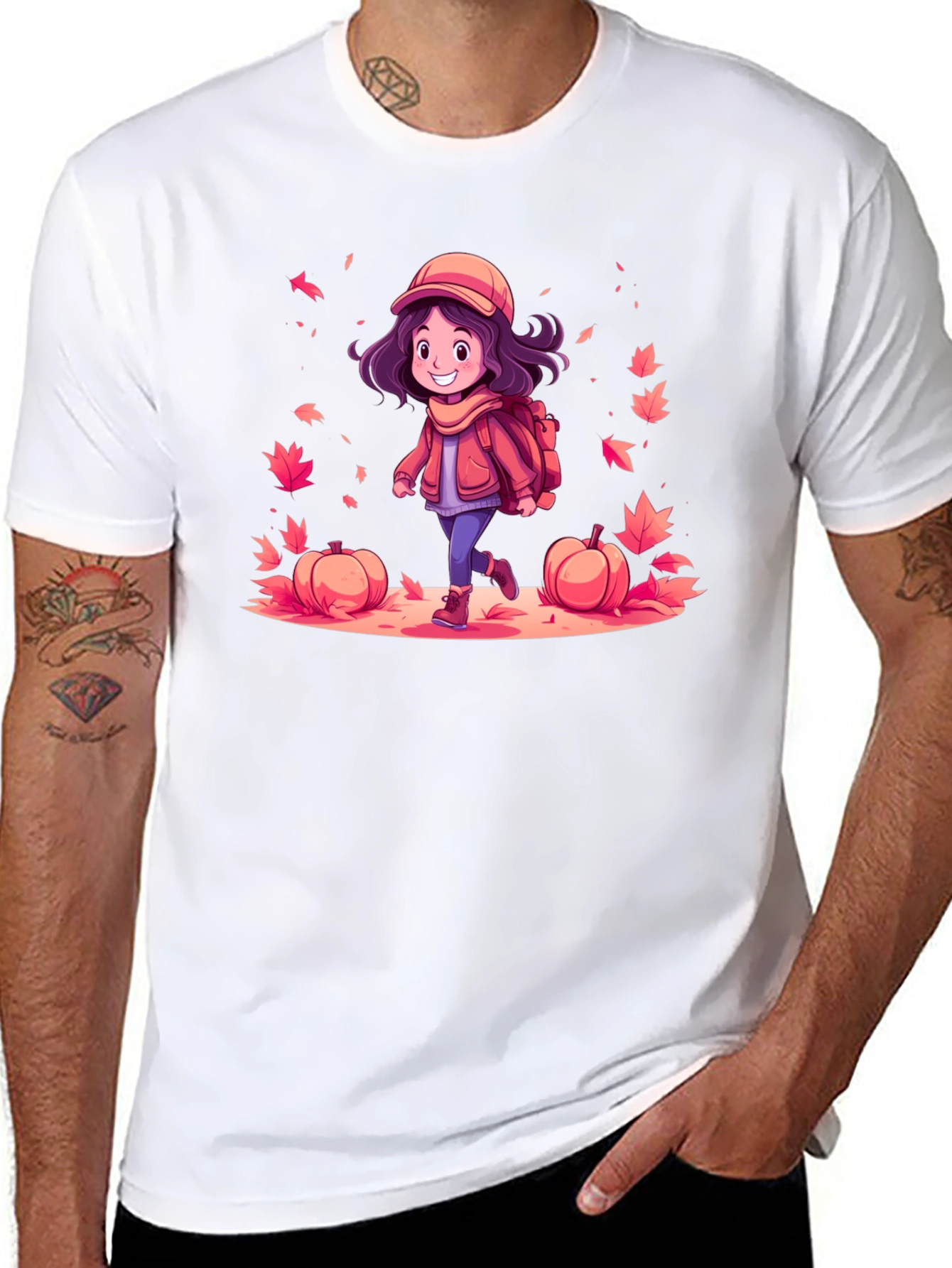 Autumn Girl Graphic Tee