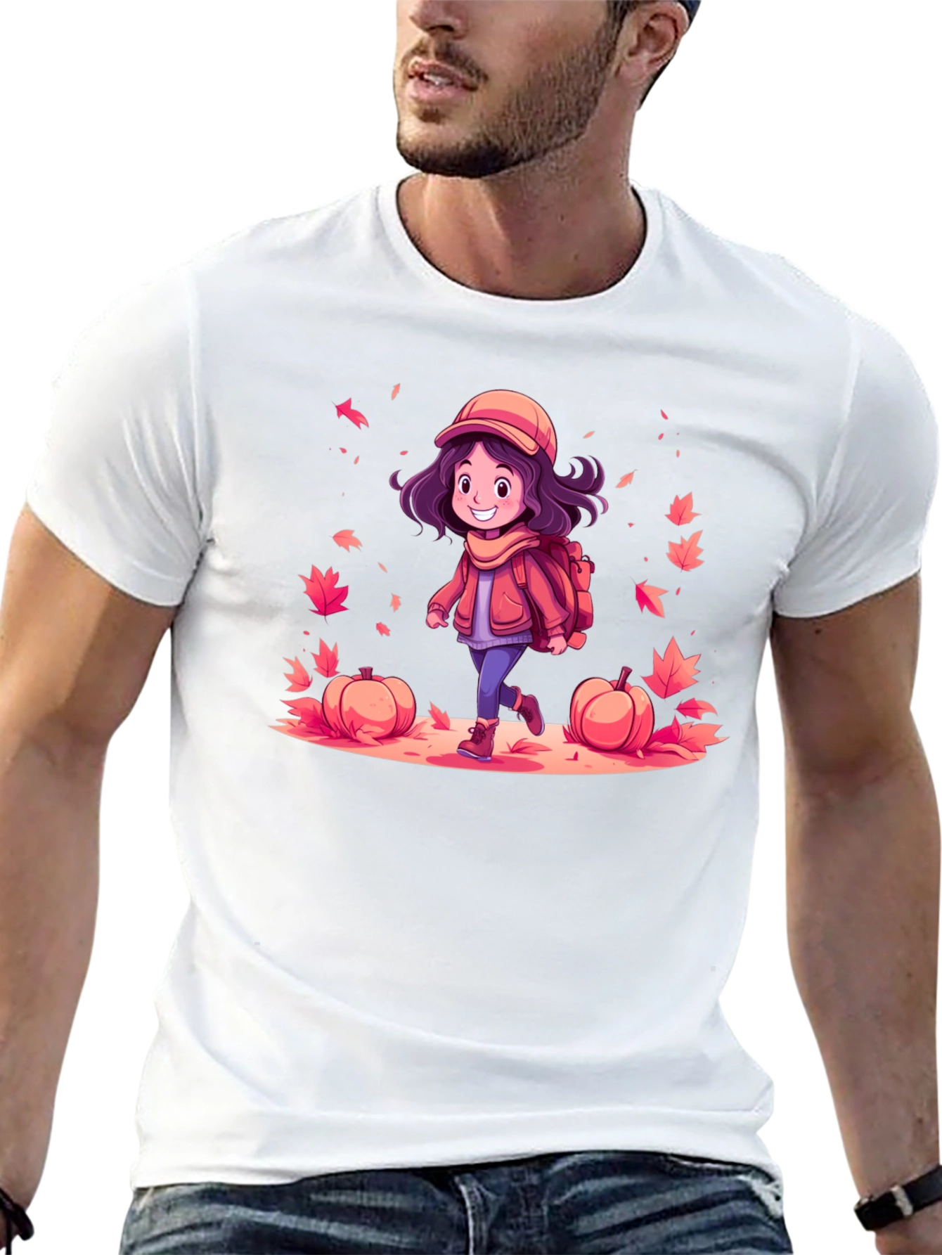 Autumn Girl Graphic Tee