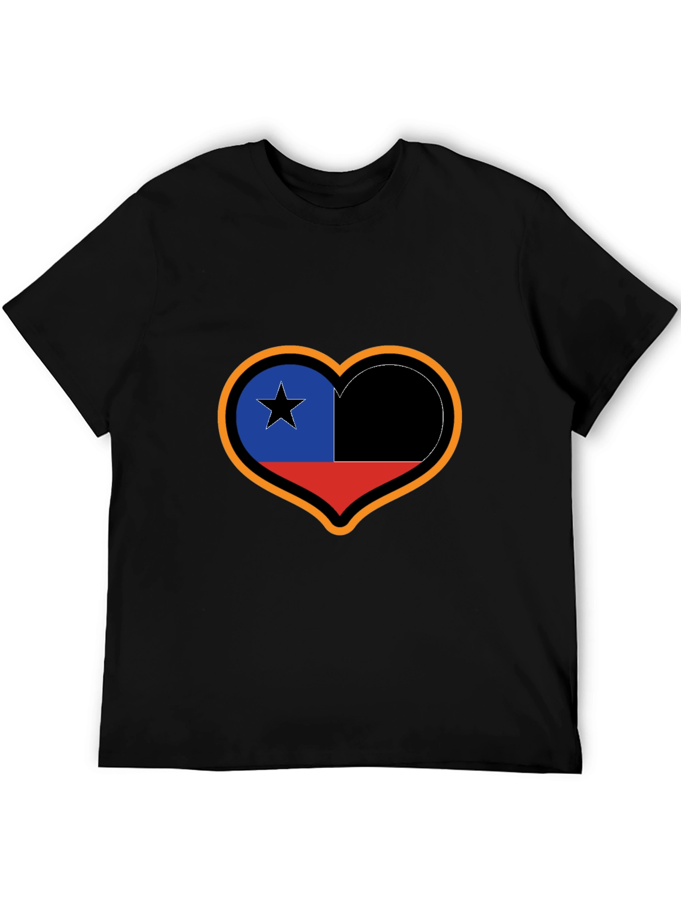 Chile Heart Flag T-Shirt