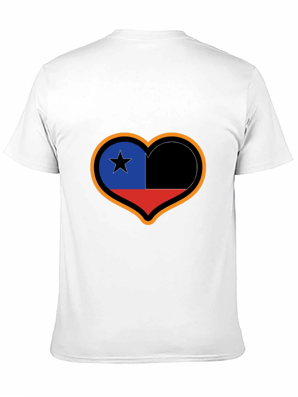 Chile Heart Flag T-Shirt