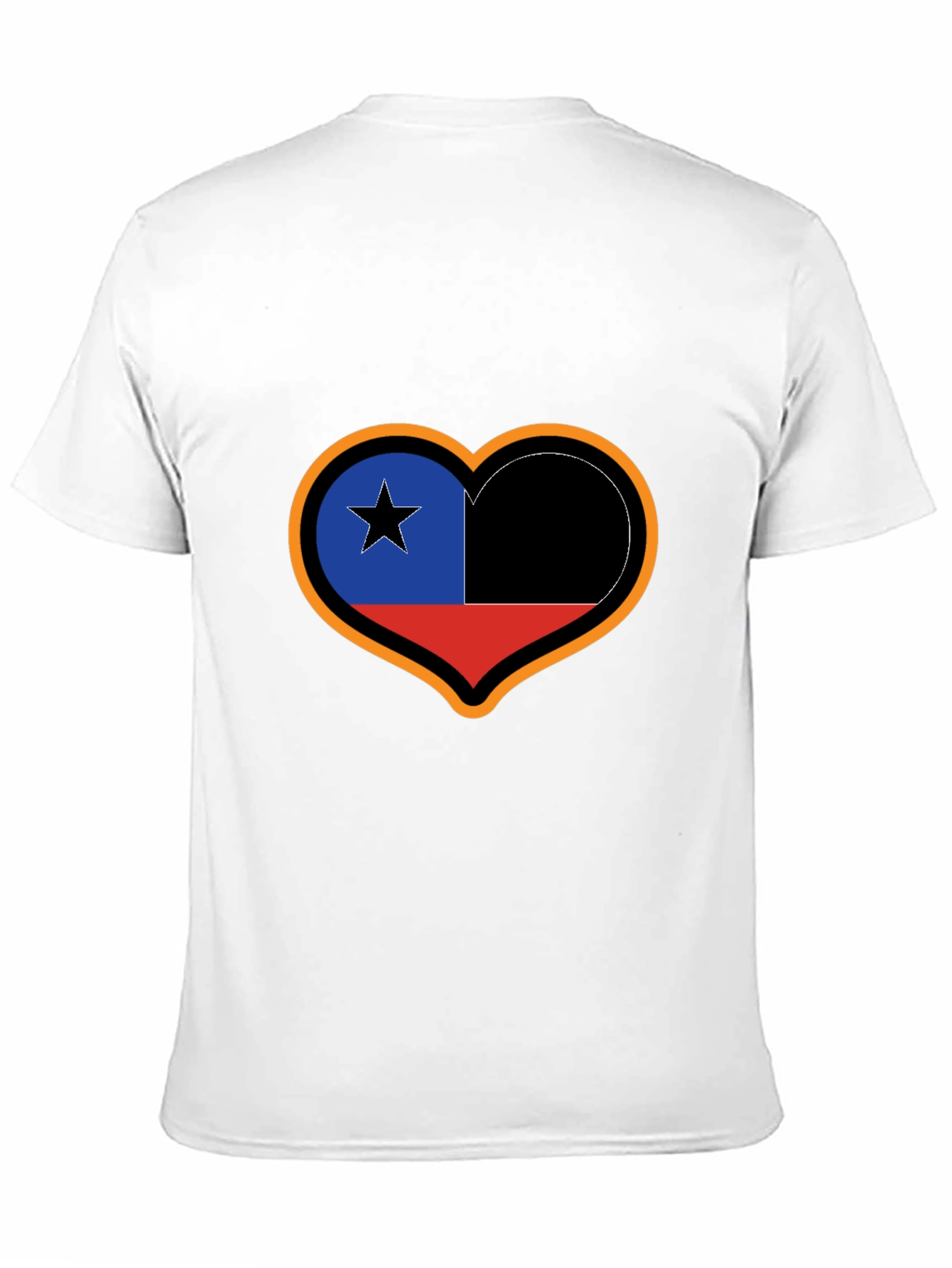 Chile Heart Flag T-Shirt