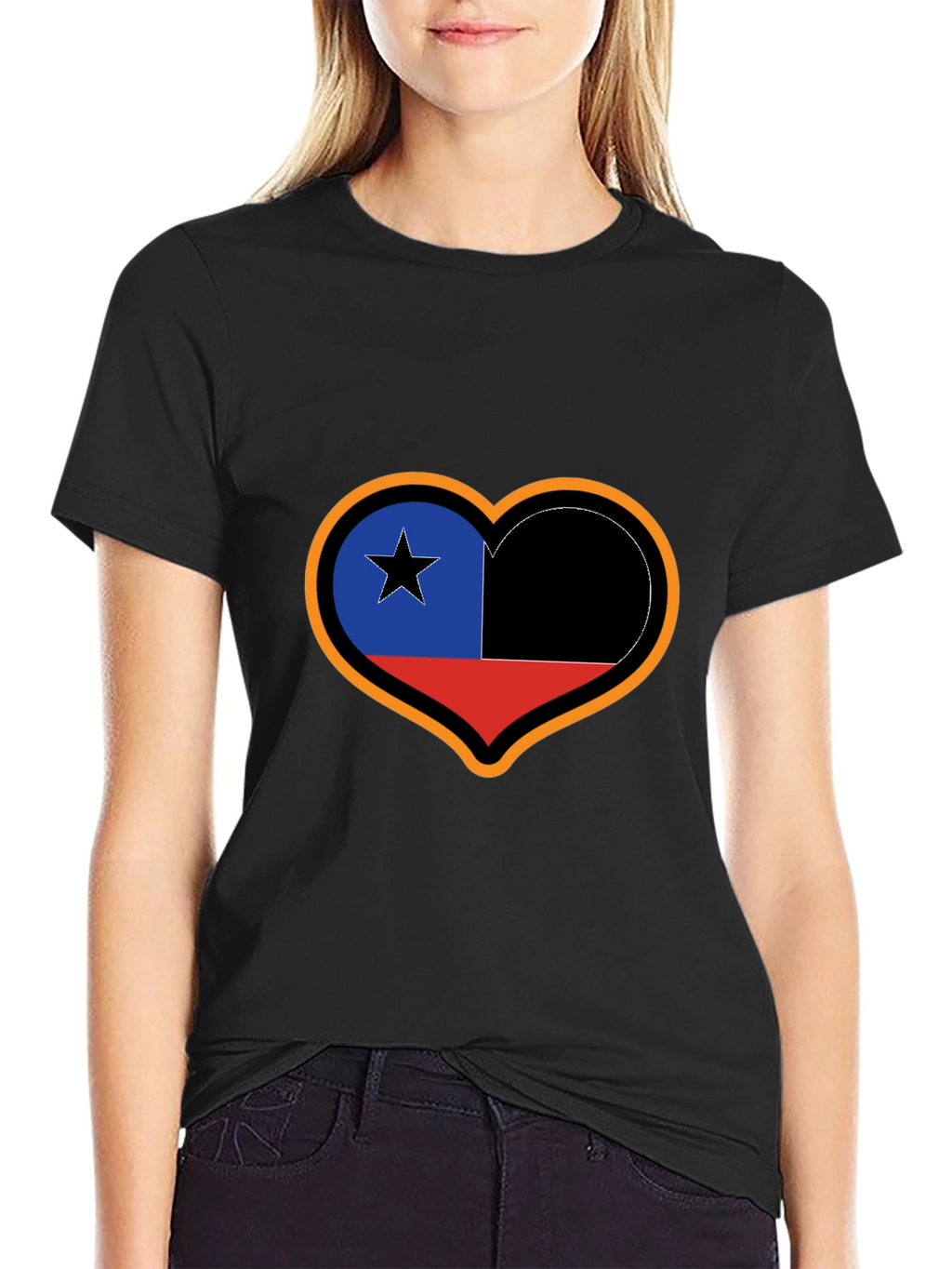 Chile Heart Flag T-Shirt