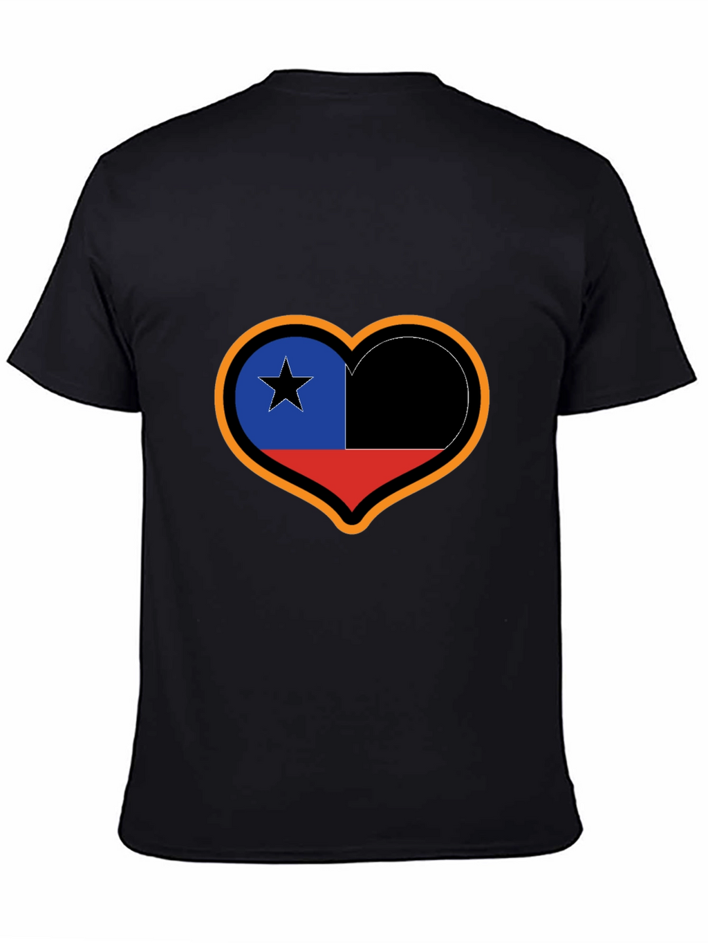 Chile Heart Flag T-Shirt