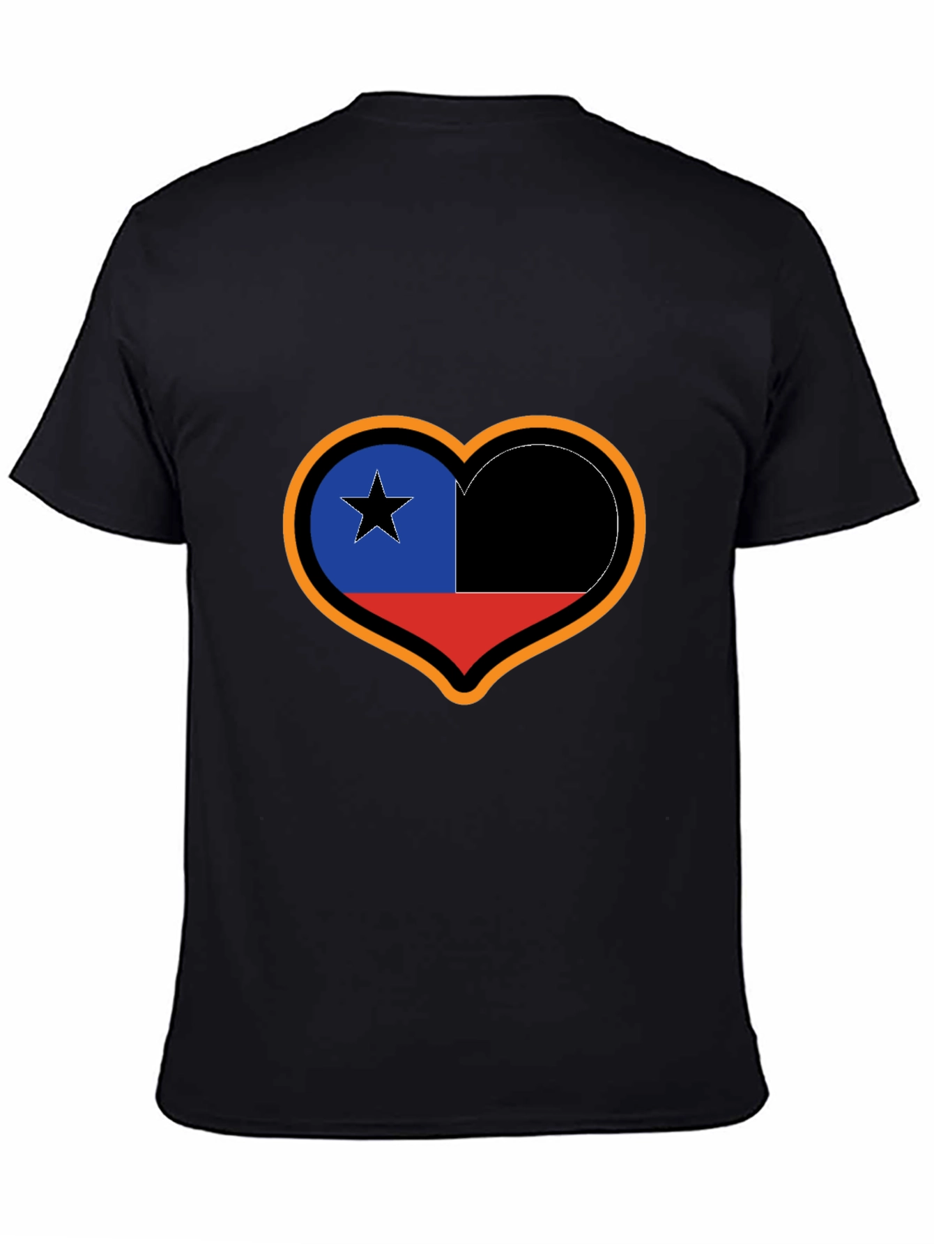Chile Heart Flag T-Shirt