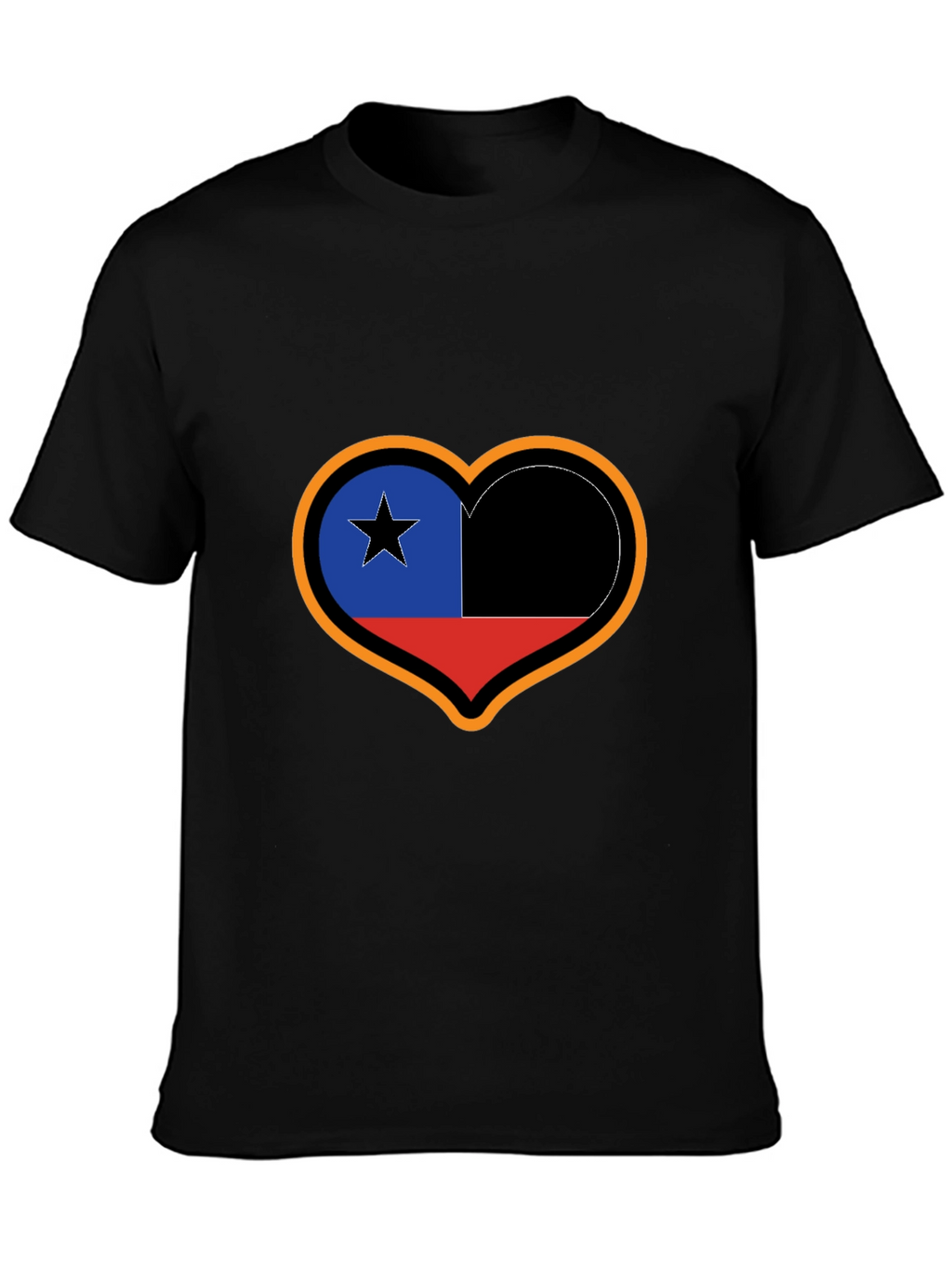 Chile Heart Flag T-Shirt