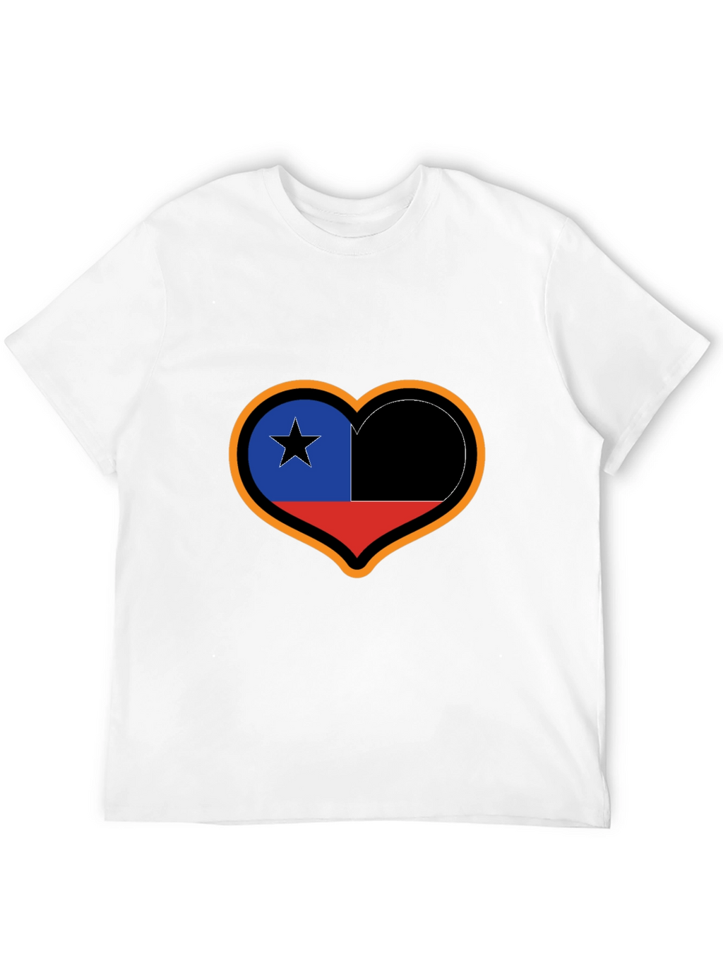 Chile Heart Flag T-Shirt