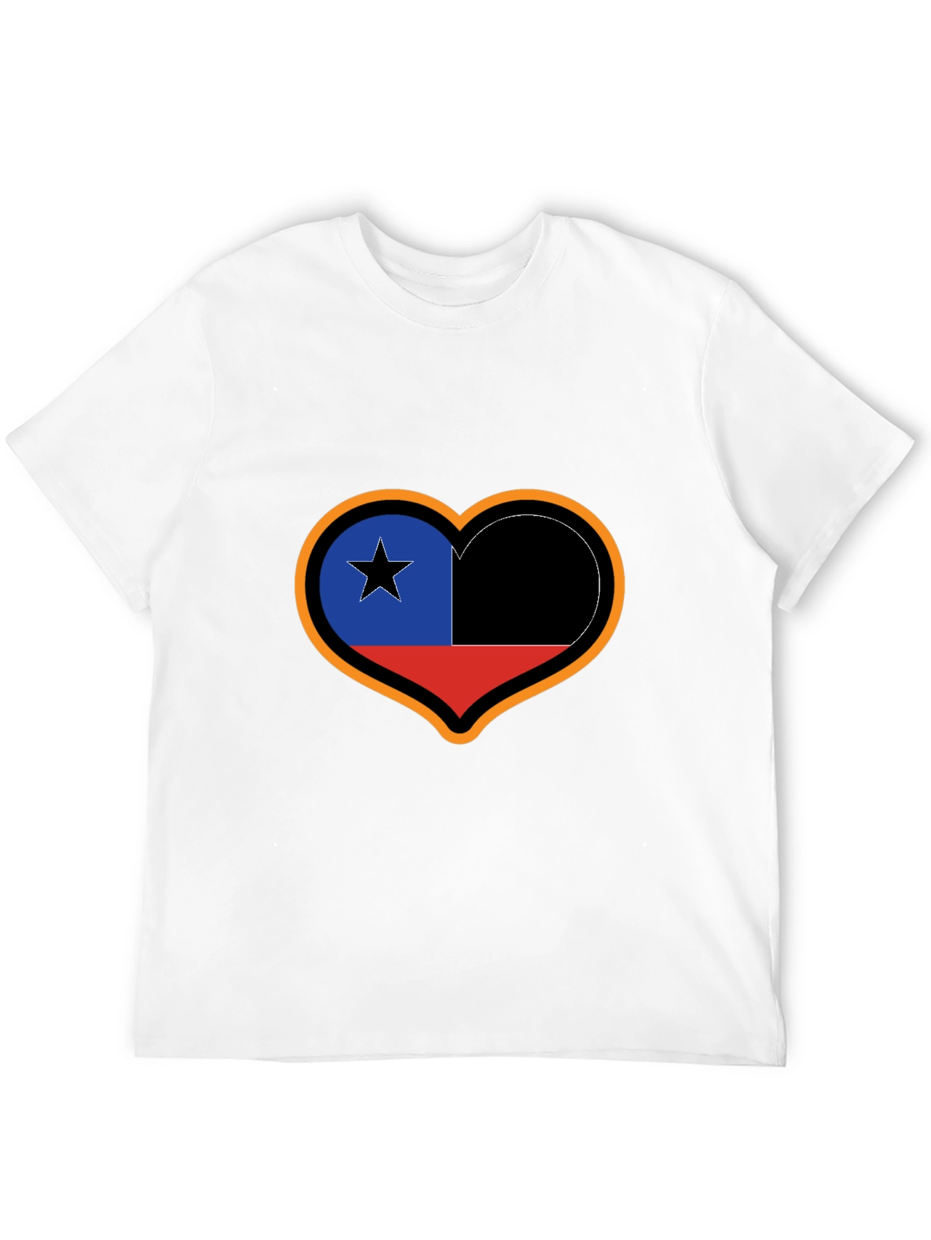 Chile Heart Flag T-Shirt
