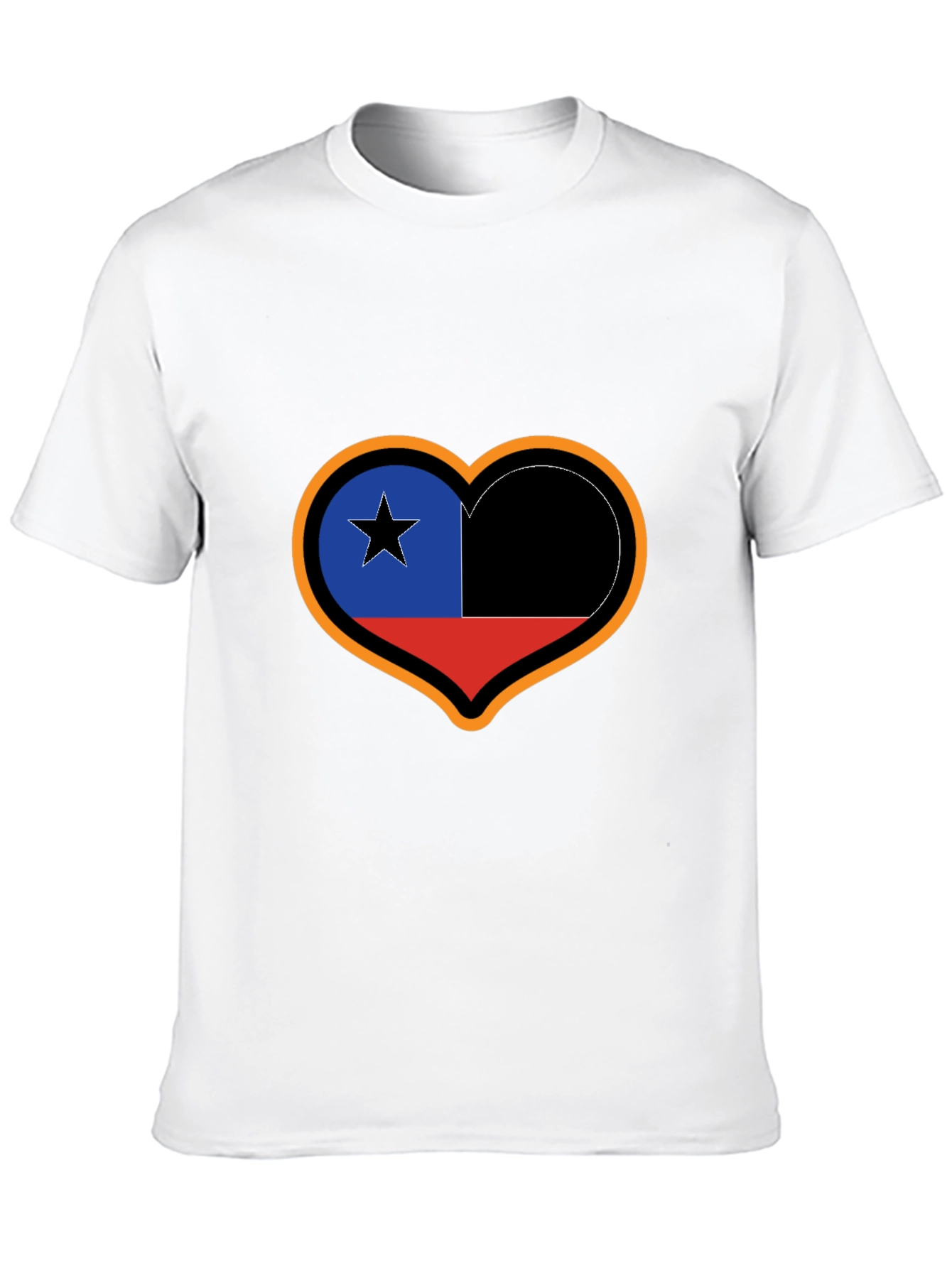 Chile Heart Flag T-Shirt