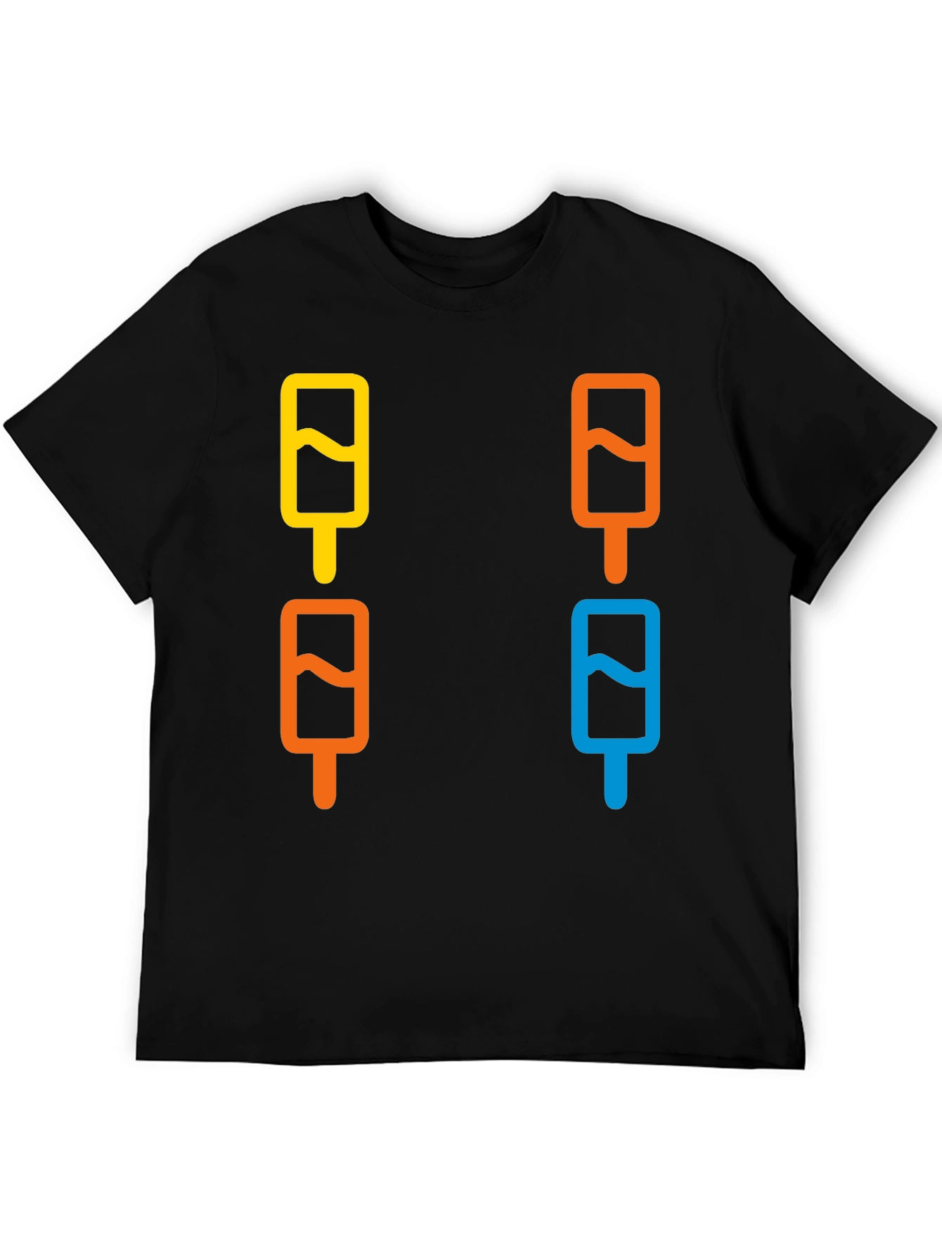 Cool Popsicle Graphic Tee - Fun Summer Style