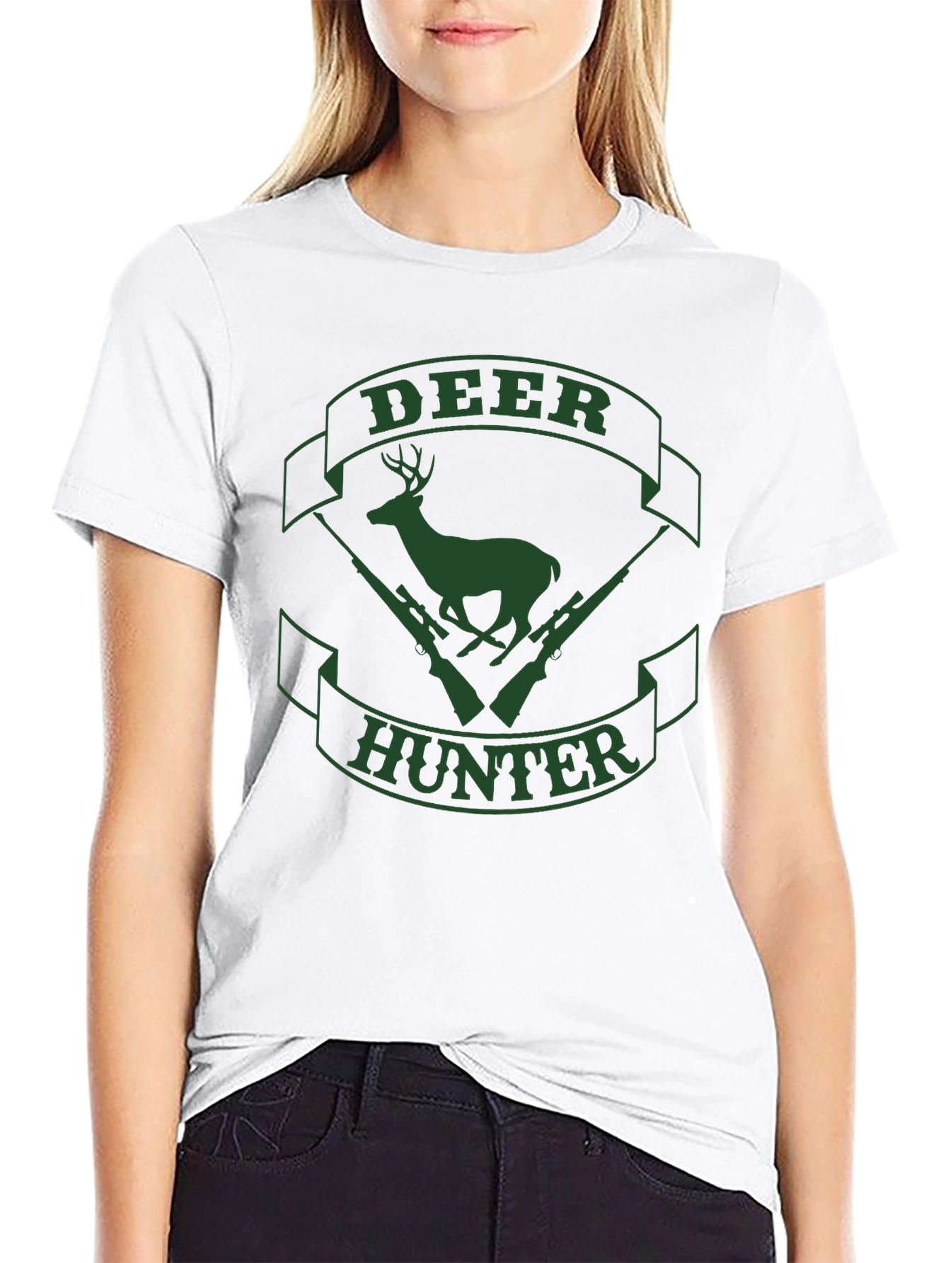 Deer Hunter Graphic T-Shirt - Classic Hunting Tee