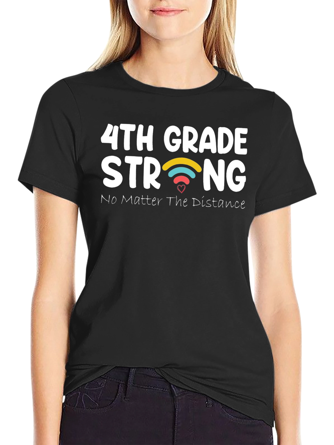 4th Grade Strong T-Shirt - Distance Learning