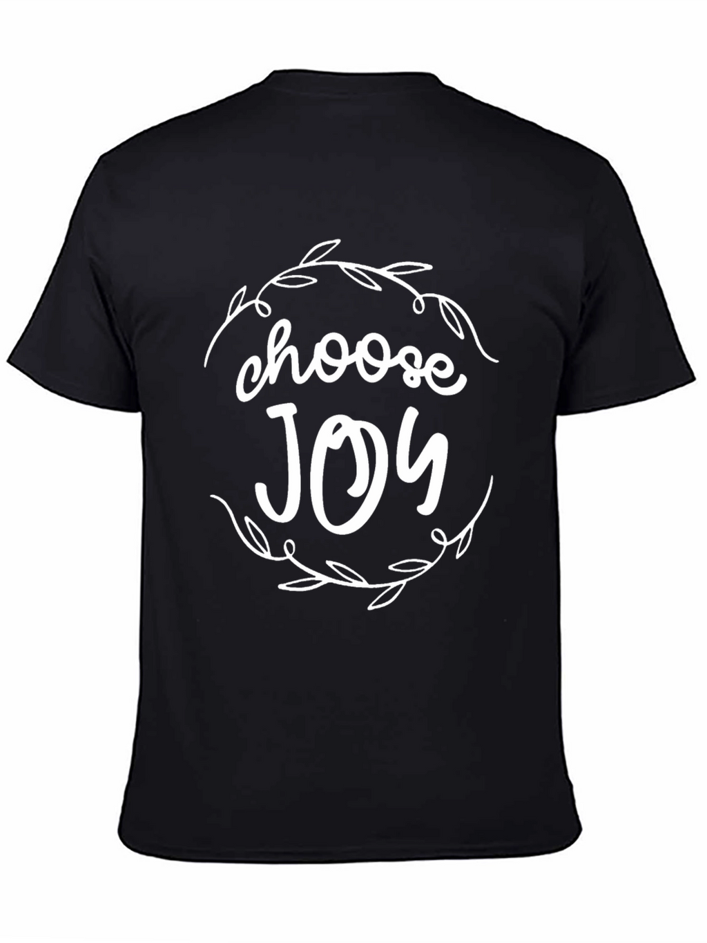 Choose Joy Black Graphic Tee