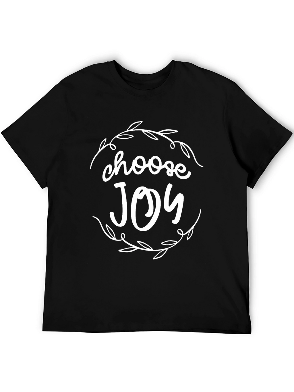 Choose Joy Black Graphic Tee