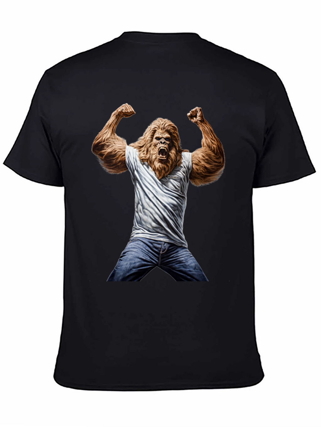 Bigfoot Graphic Tee - Funny Novelty Shirt