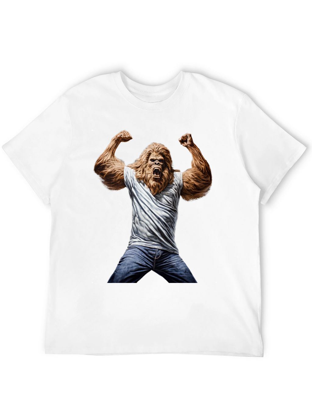 Bigfoot Graphic Tee - Funny Novelty Shirt