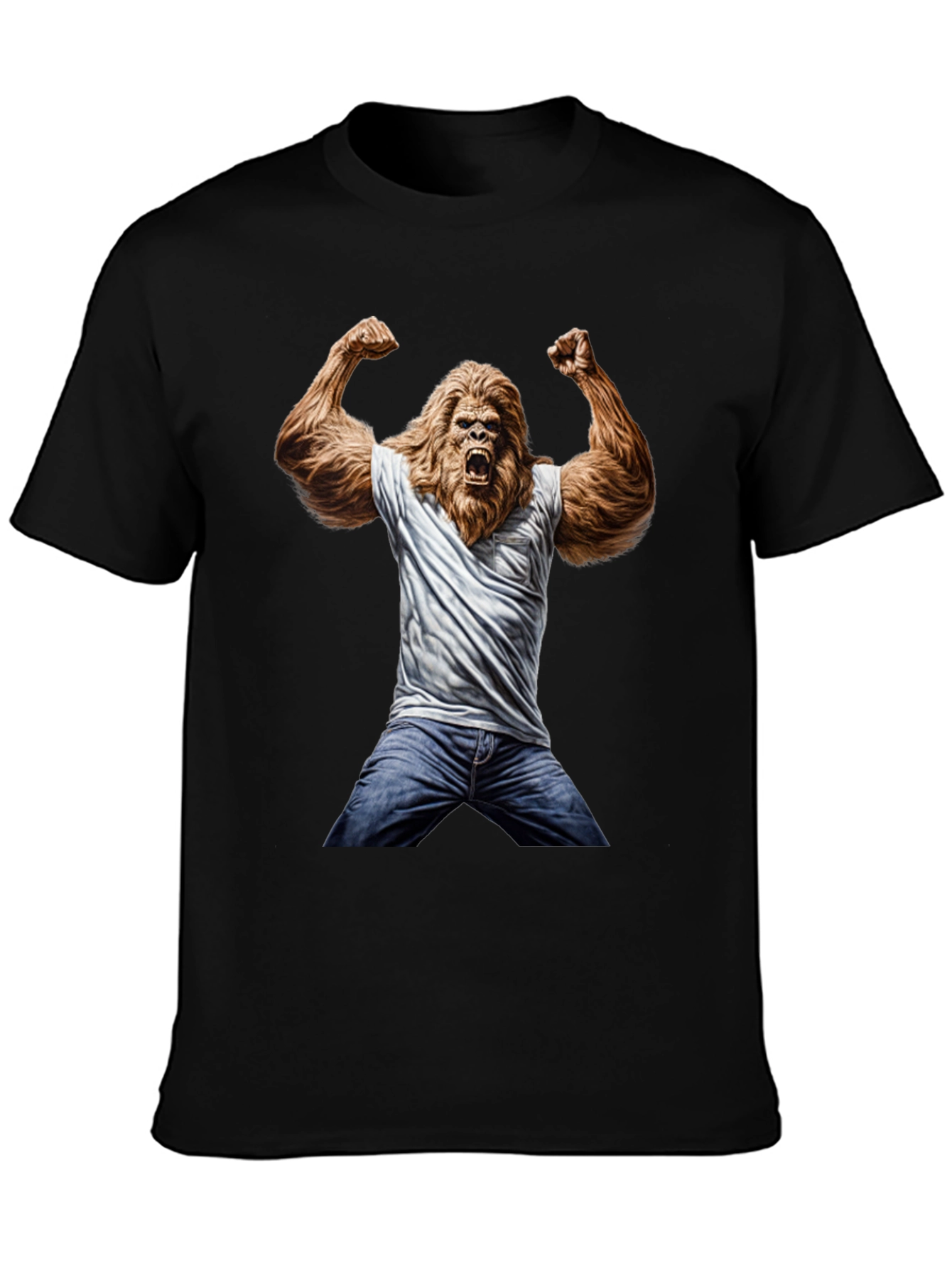 Bigfoot Graphic Tee - Funny Novelty Shirt