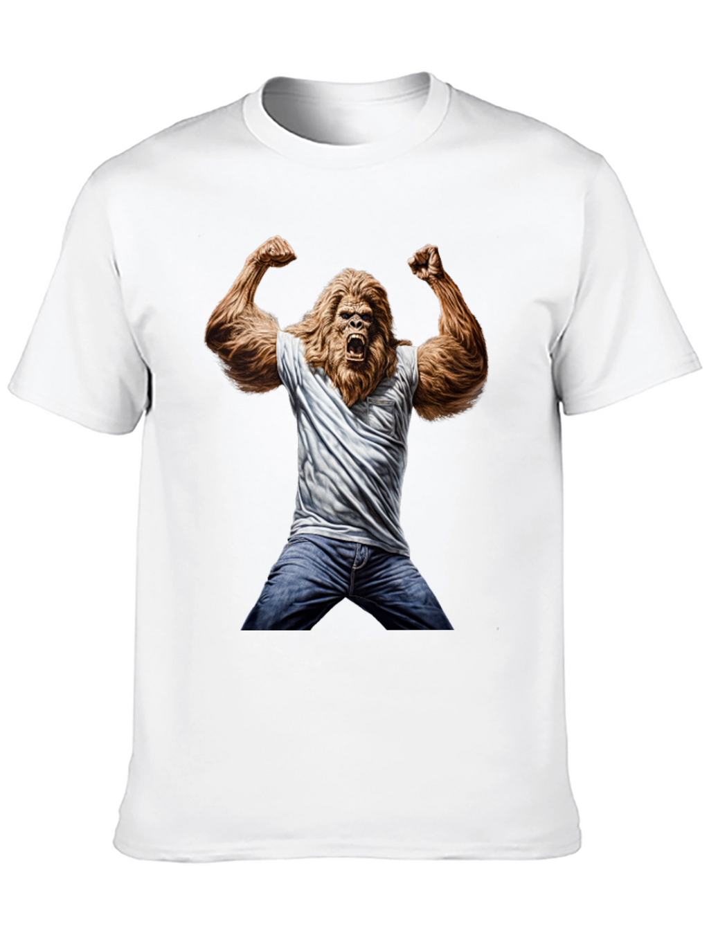 Bigfoot Graphic Tee - Funny Novelty Shirt